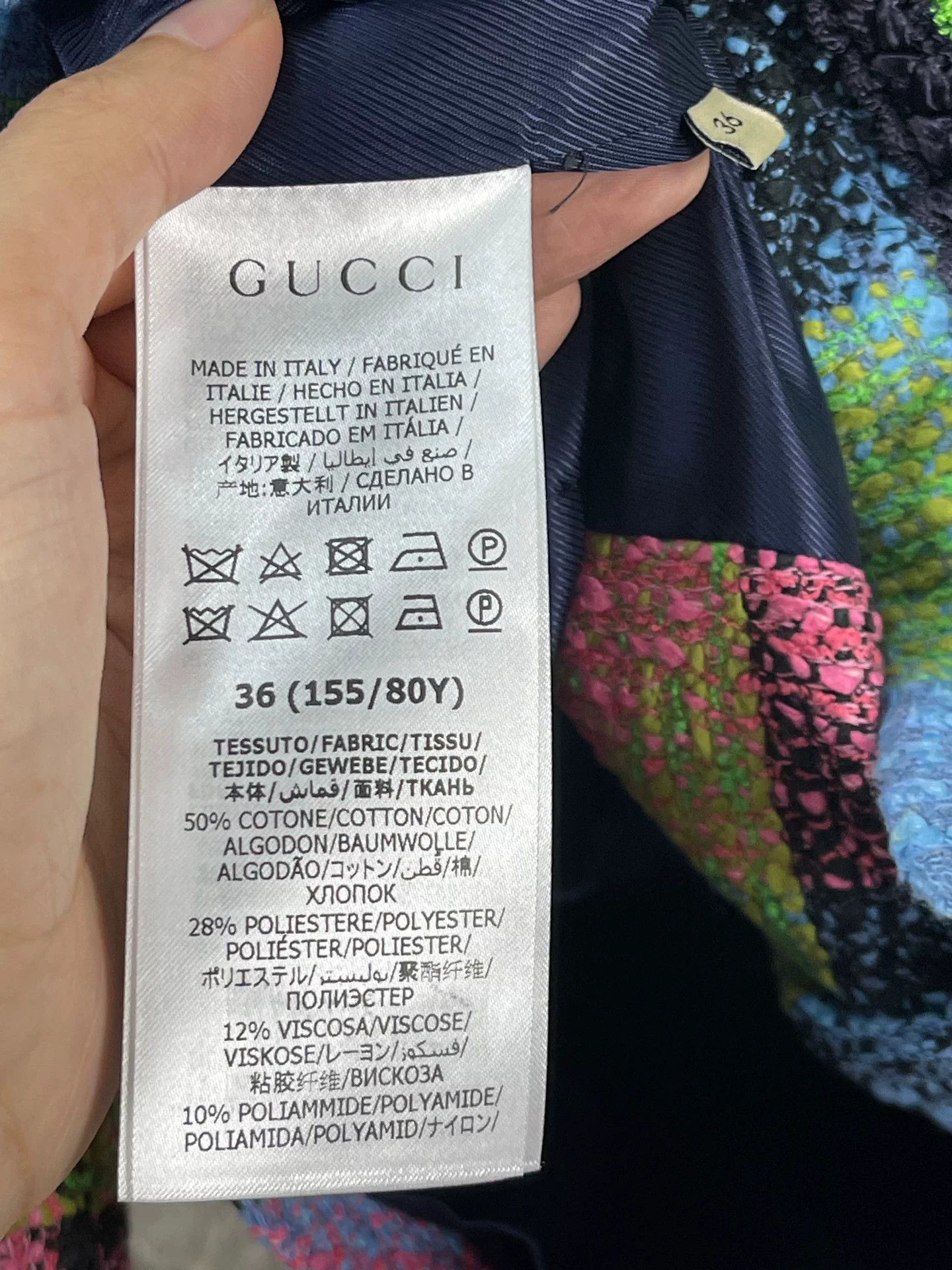 Gucci Gucci Plaid Tweed Jacket Size 36 Size XS / US 0-2 / IT 36-38 - 8 Thumbnail