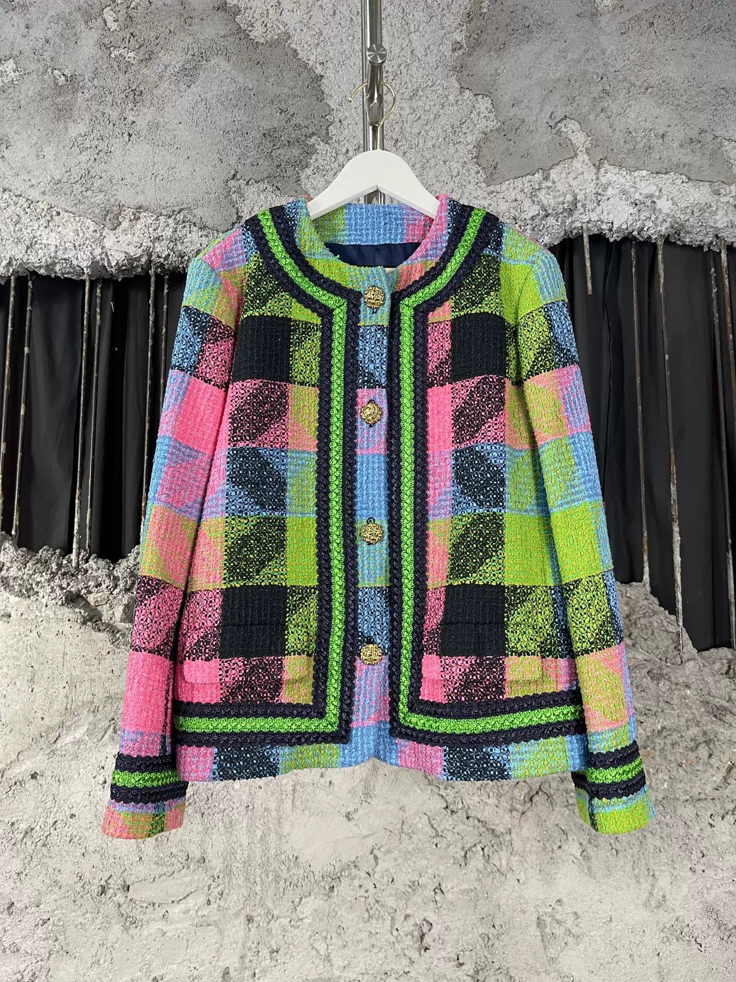 Gucci Gucci Plaid Tweed Jacket Size 36 Size XS / US 0-2 / IT 36-38 - 2 Thumbnail