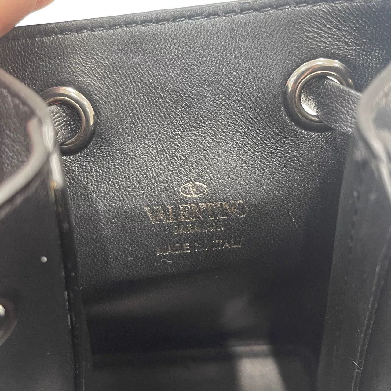 Valentino Valentino Garavani Leather Bucket Bag Size ONE SIZE - 7 Thumbnail