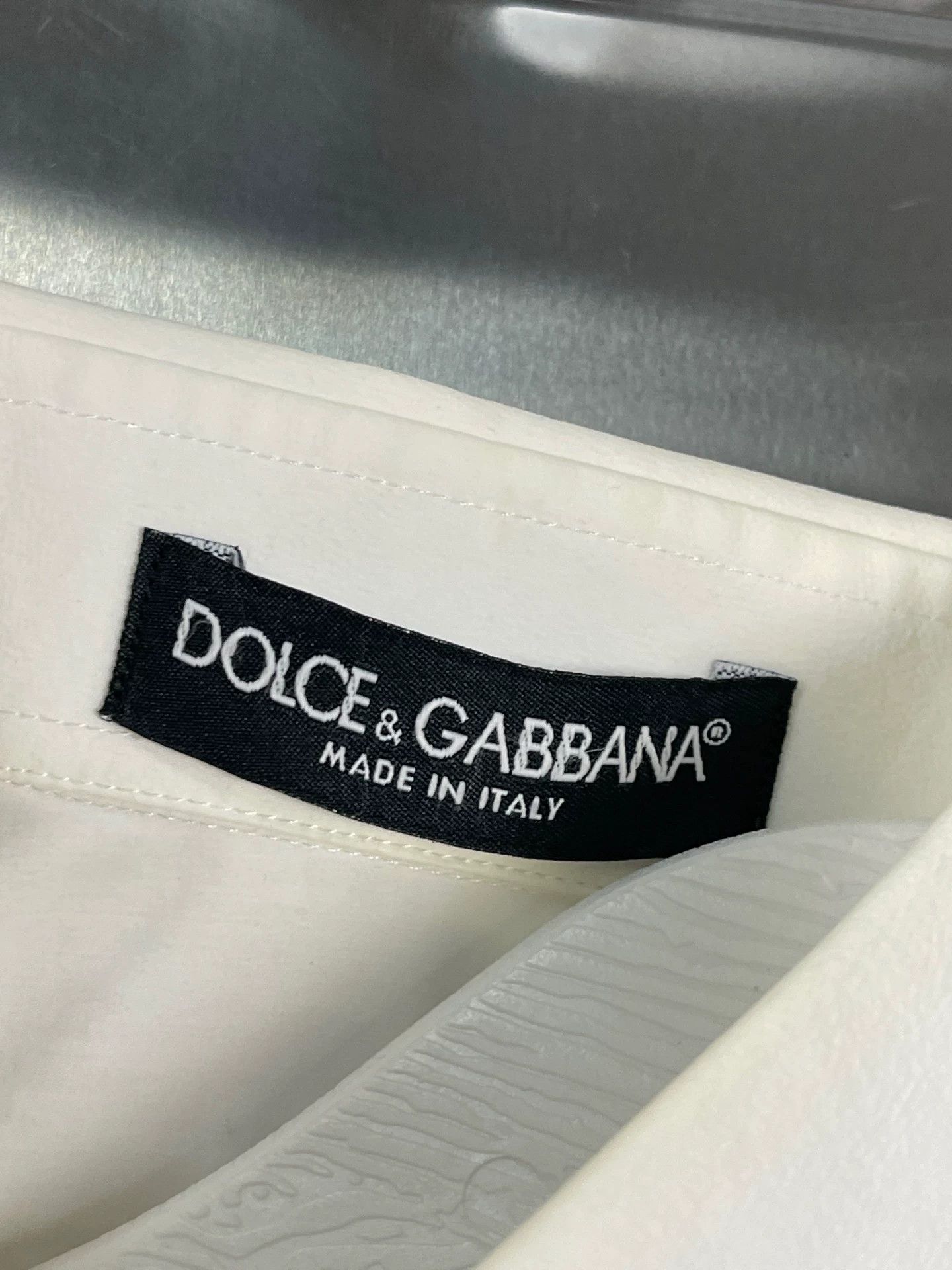 Dolce & Gabbana Dolce & Gabbana Patchwork Button Up Shirt Size 36 Size US S / EU 44-46 / 1 - 8 Thumbnail