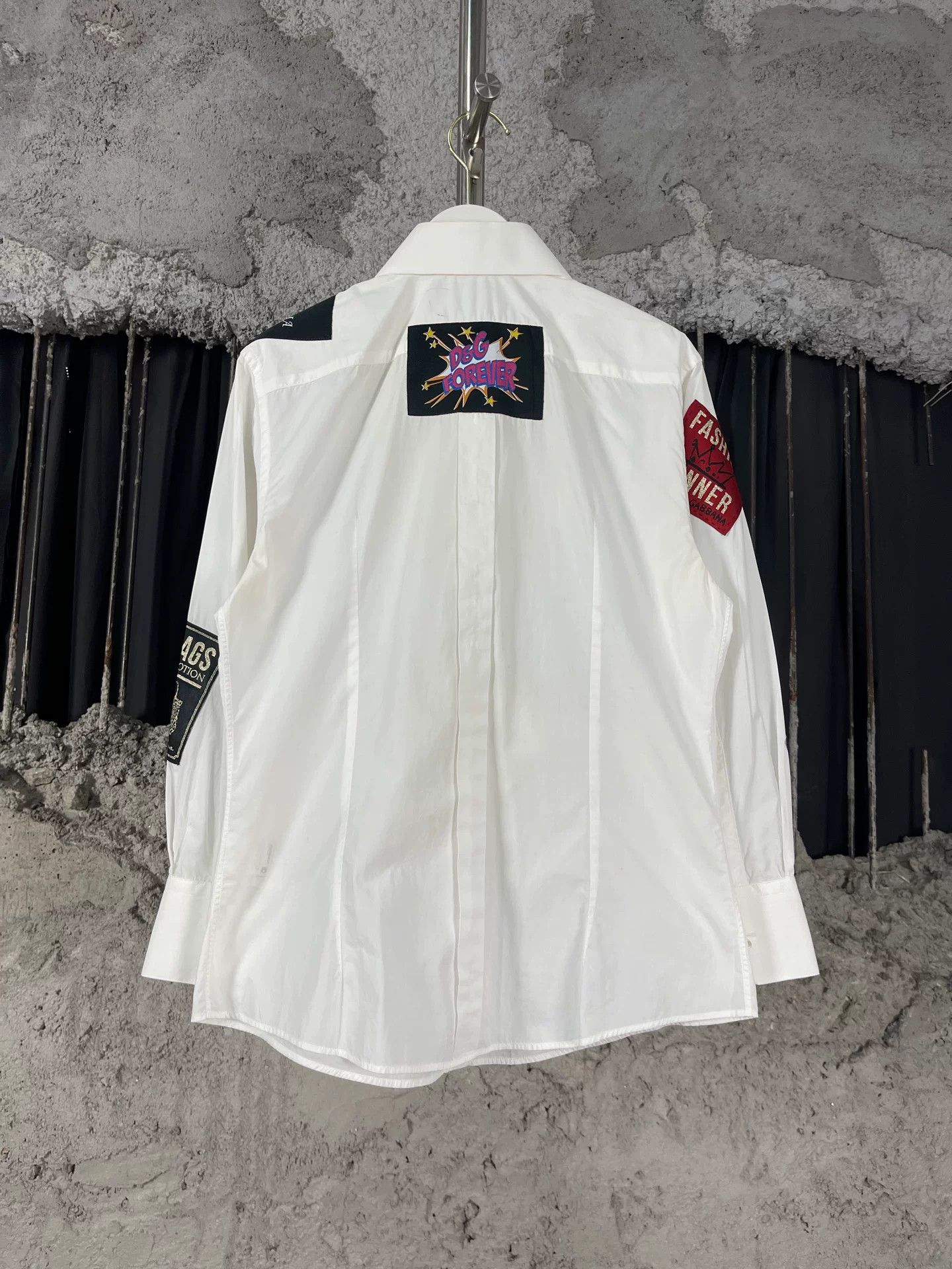 Dolce & Gabbana Dolce & Gabbana Patchwork Button Up Shirt Size 36 Size US S / EU 44-46 / 1 - 3 Thumbnail