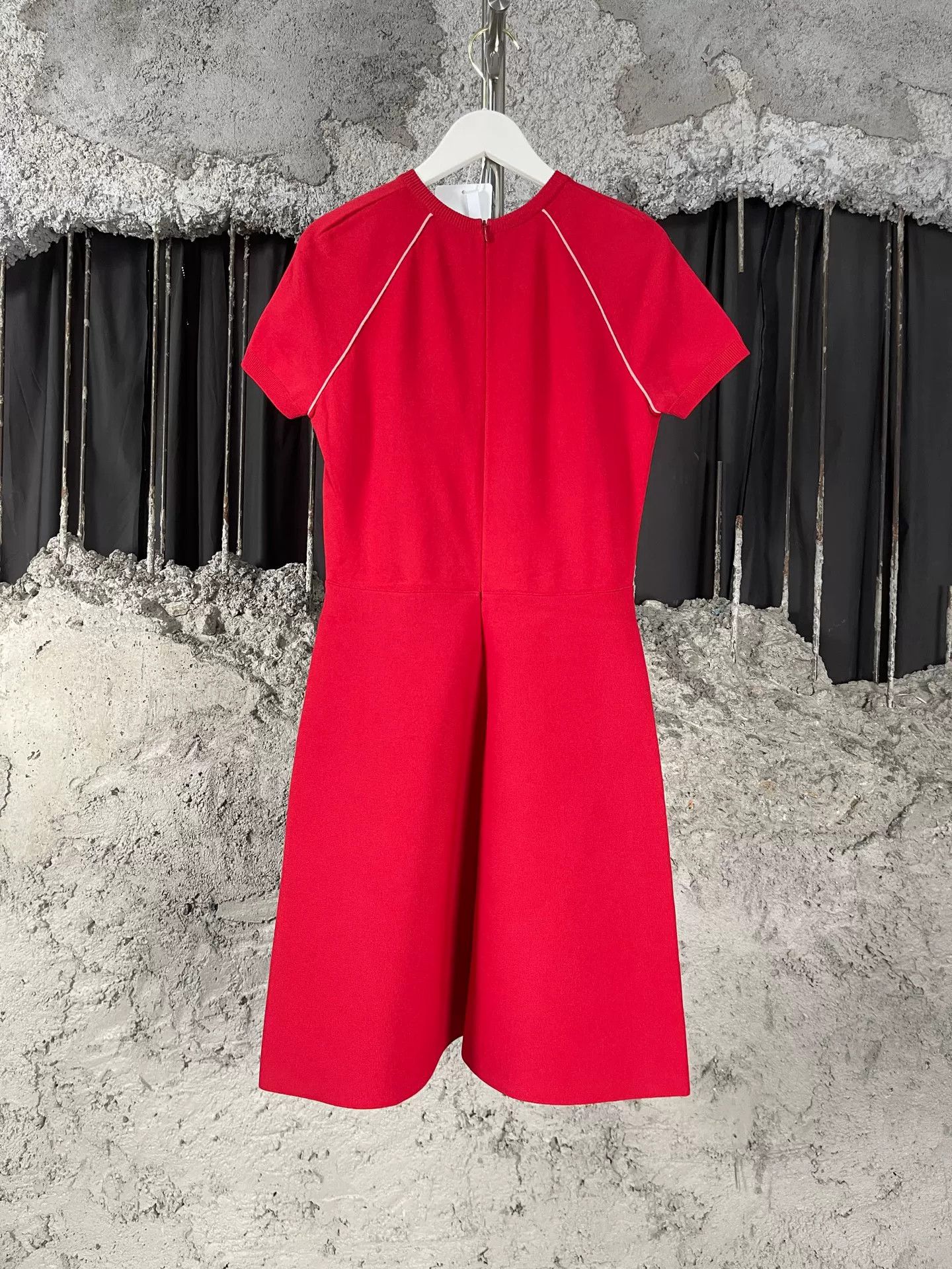 Valentino Valentino Lipstick Embroidery Knit Mini Dress Size S Size S / US 4 / IT 40 - 3 Thumbnail