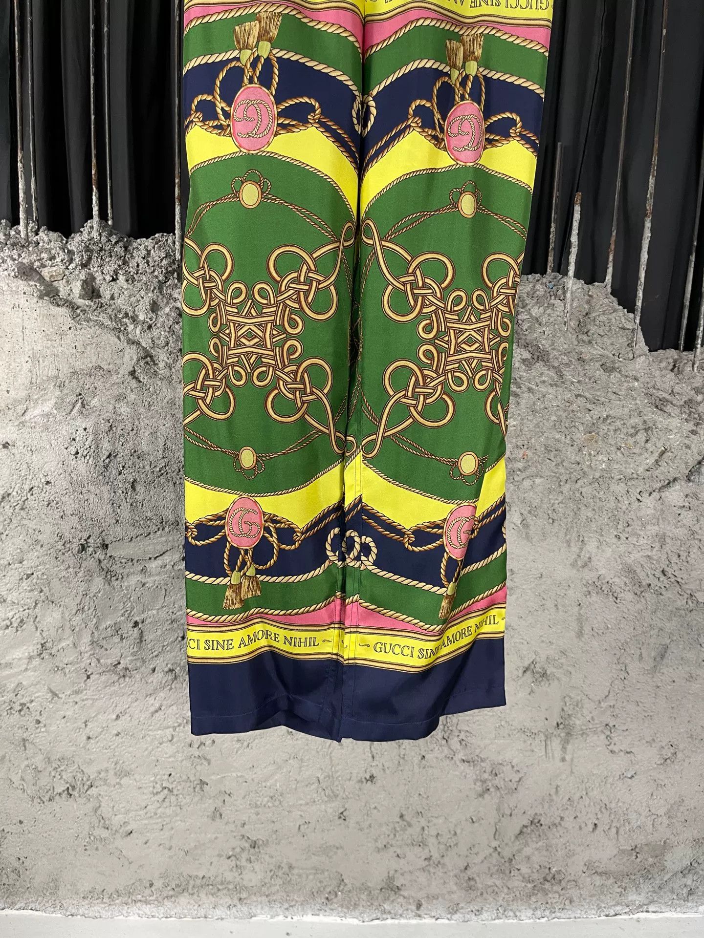 Gucci Gucci Rope Print Silk Pants IT 36 Size 25" / US 0 / IT 36 - 5 Thumbnail