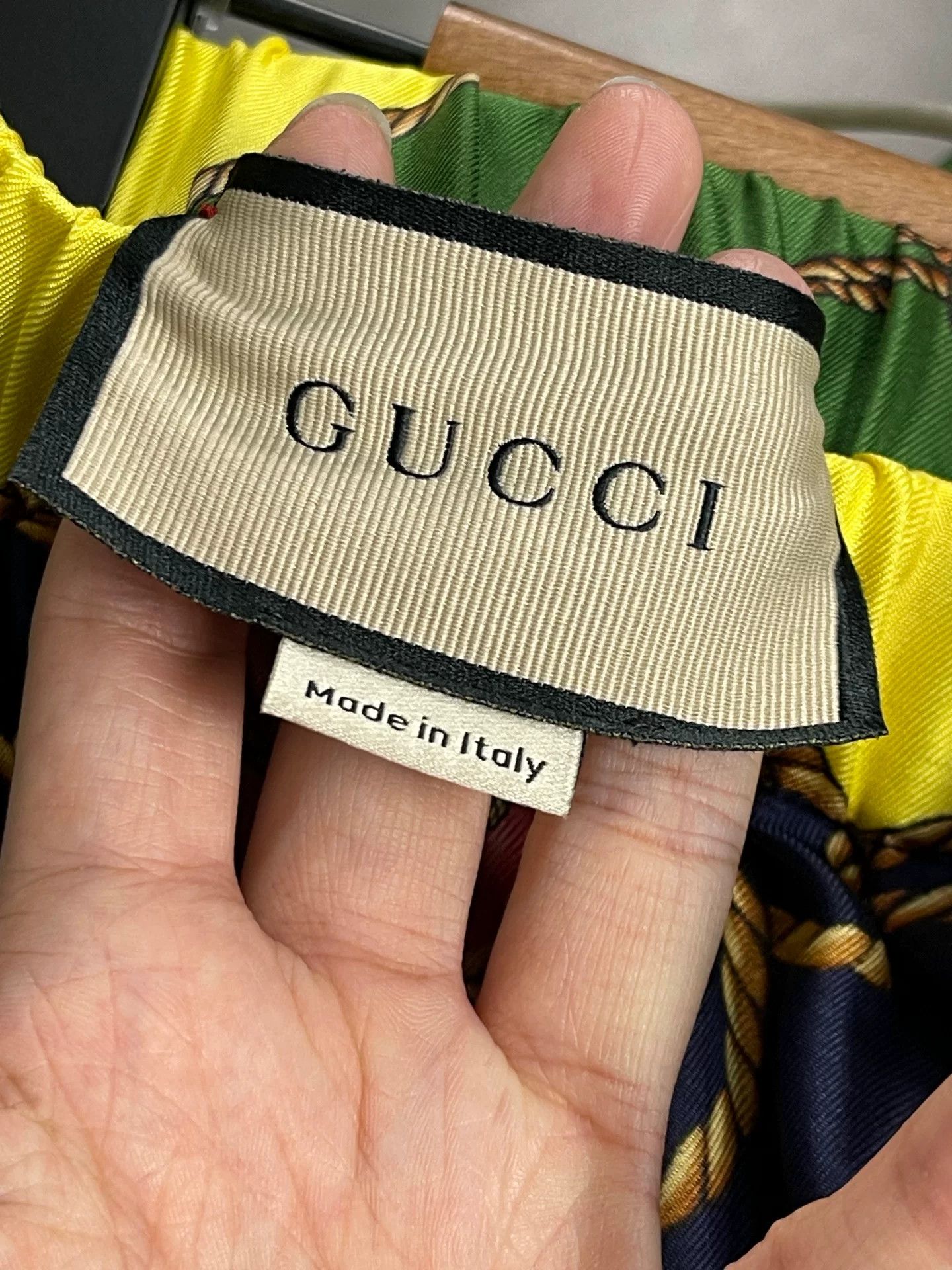 Gucci Gucci Rope Print Silk Pants IT 36 Size 25" / US 0 / IT 36 - 7 Thumbnail