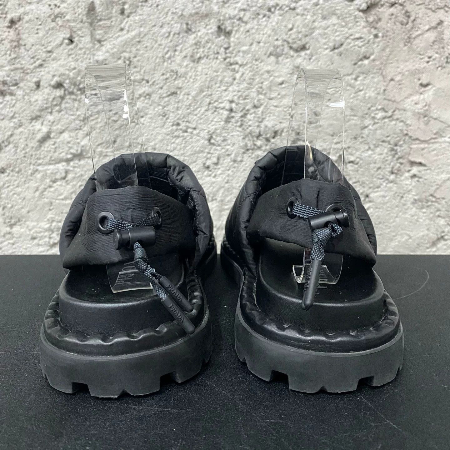 Prada Prada Padded Nylon Sandals Size 37 Size US 7 / IT 37 - 4 Thumbnail