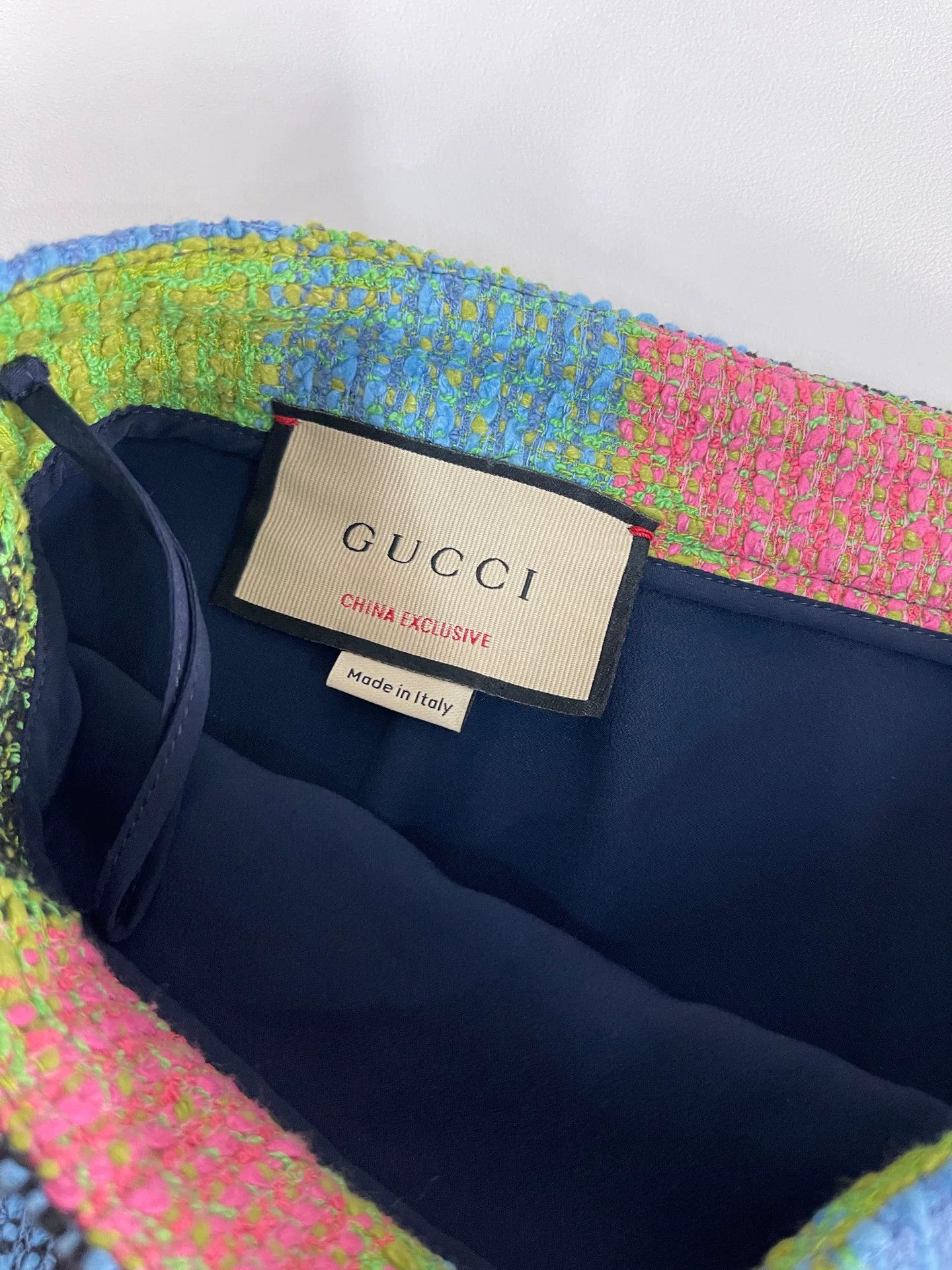 Gucci Gucci Multi Color Tweed Mini Skirt Size 38 Size 26" / US 2 / IT 38 - 6 Thumbnail