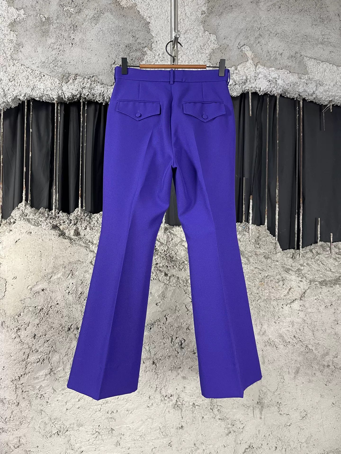 Gucci Gucci Purple Polyester Casual Pants Size 44 Size US 28 / EU 44 - 3 Thumbnail