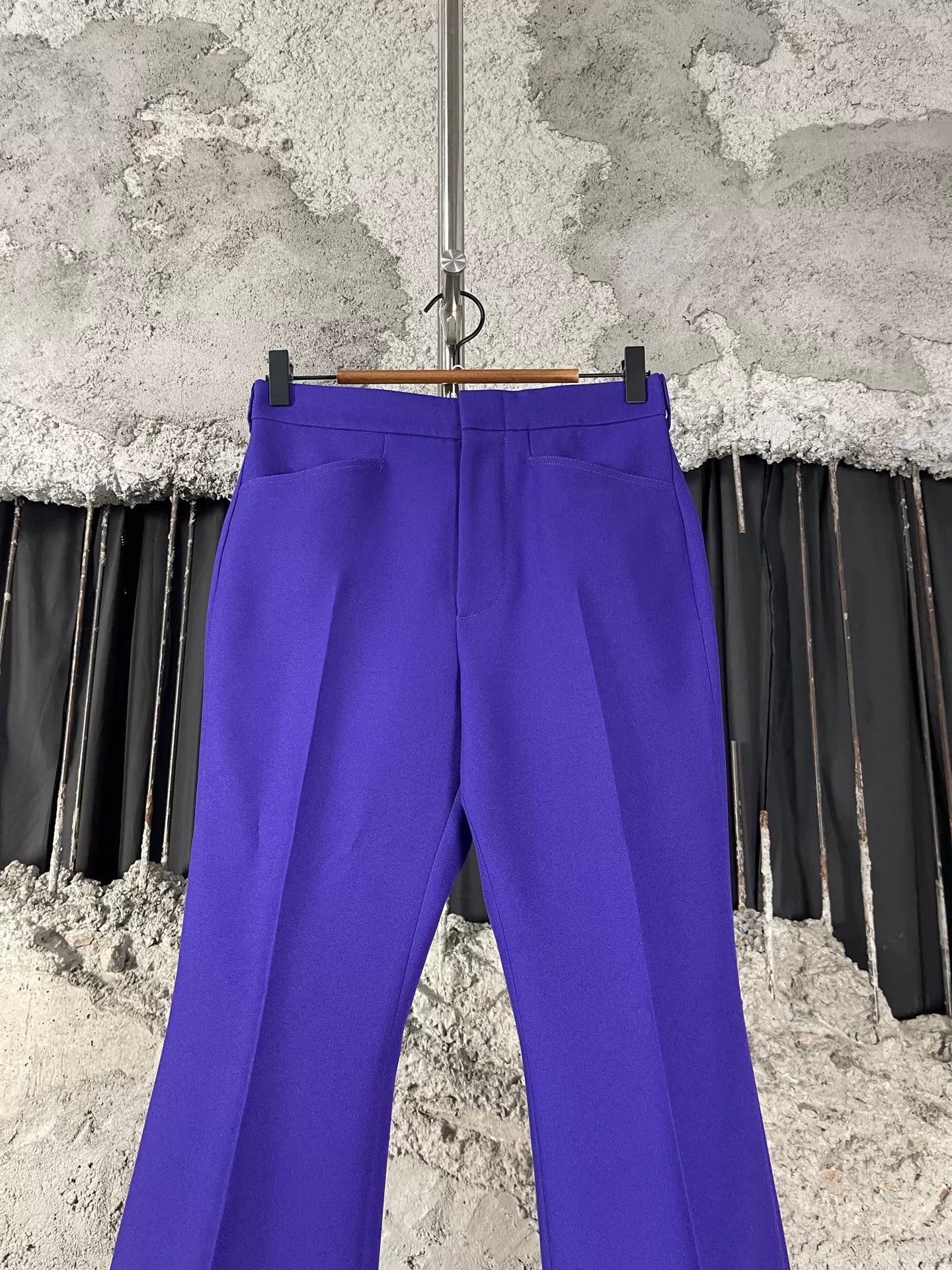 Gucci Gucci Purple Polyester Casual Pants Size 44 Size US 28 / EU 44 - 4 Thumbnail