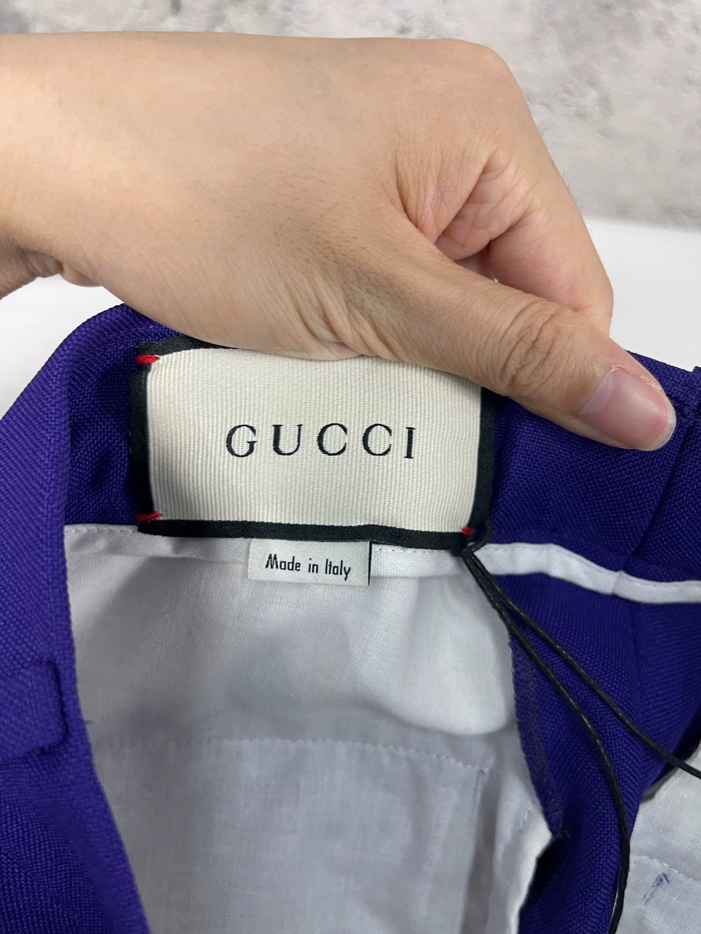 Gucci Gucci Purple Polyester Casual Pants Size 44 Size US 28 / EU 44 - 7 Thumbnail