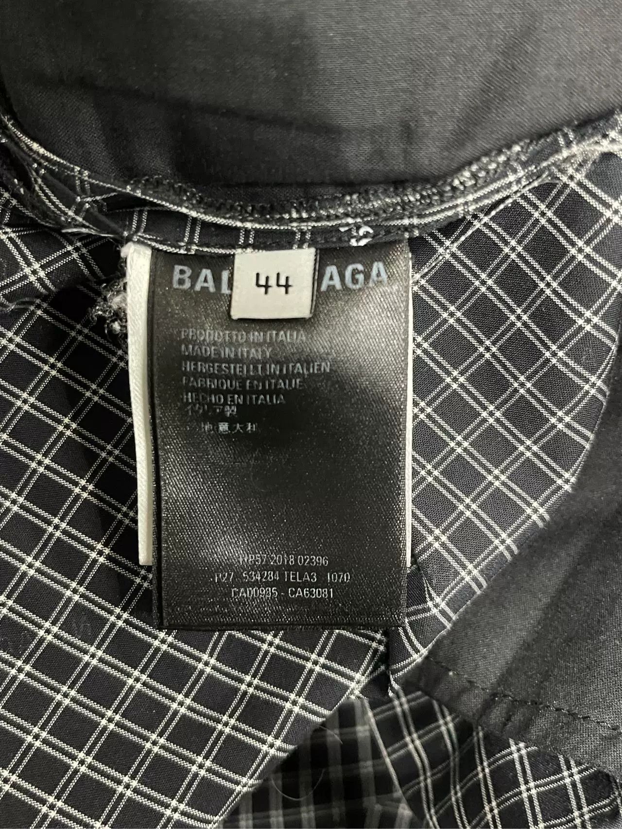 Balenciaga Balenciaga All-Over Logo Plaid Casual Pants Size 28 Size US 28 / EU 44 - 7 Thumbnail