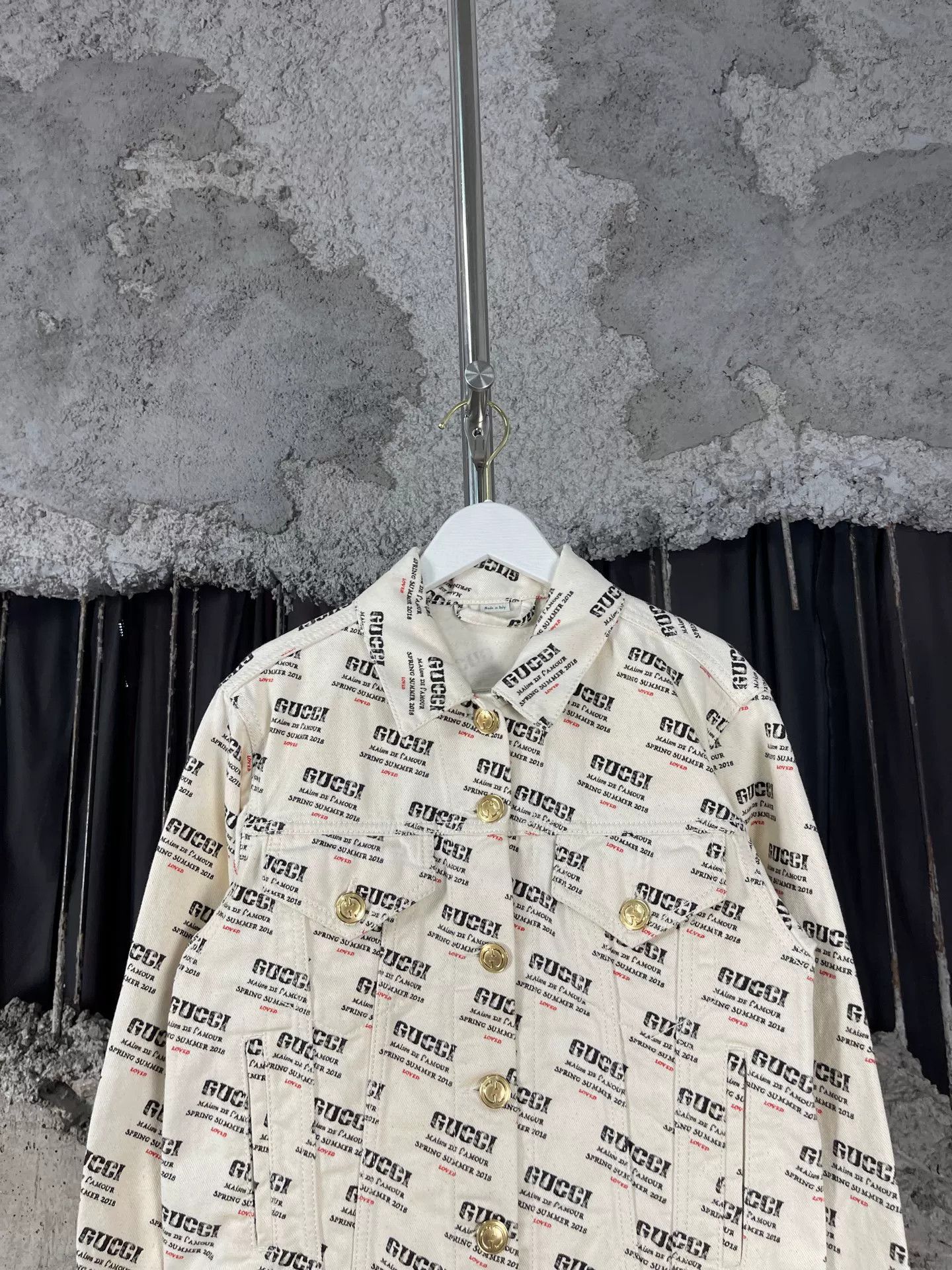 Gucci Gucci Maison De L'Amour Denim Jacket Size 36 Size XS / US 0-2 / IT 36-38 - 4 Thumbnail