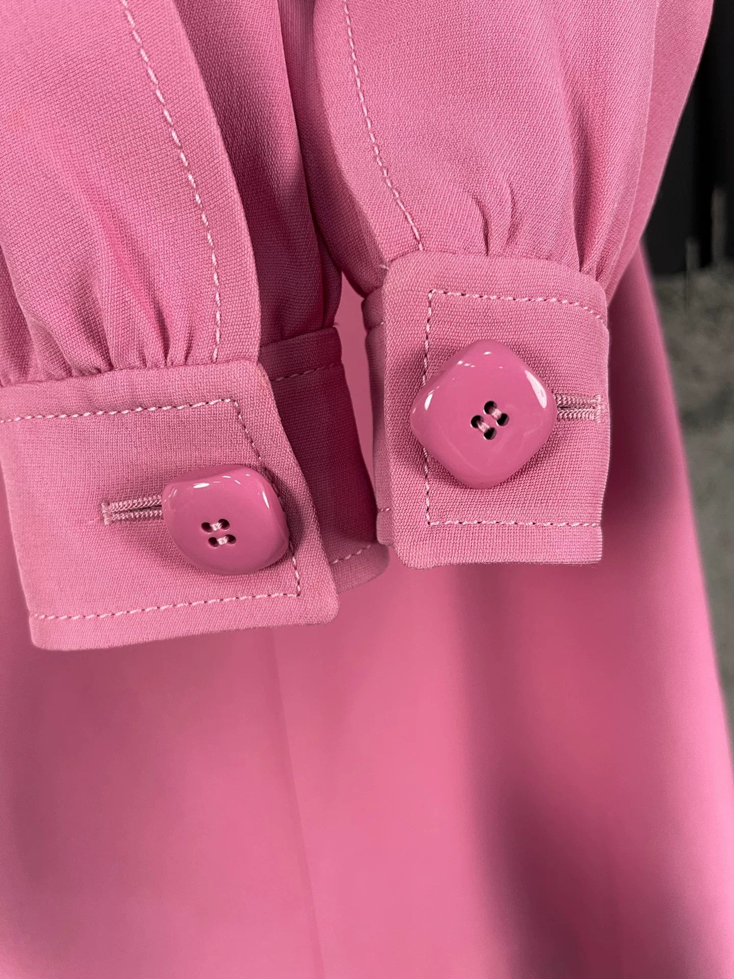 Gucci Gucci Pink Button Front Coat Size 36 Size XS / US 0-2 / IT 36-38 - 6 Thumbnail