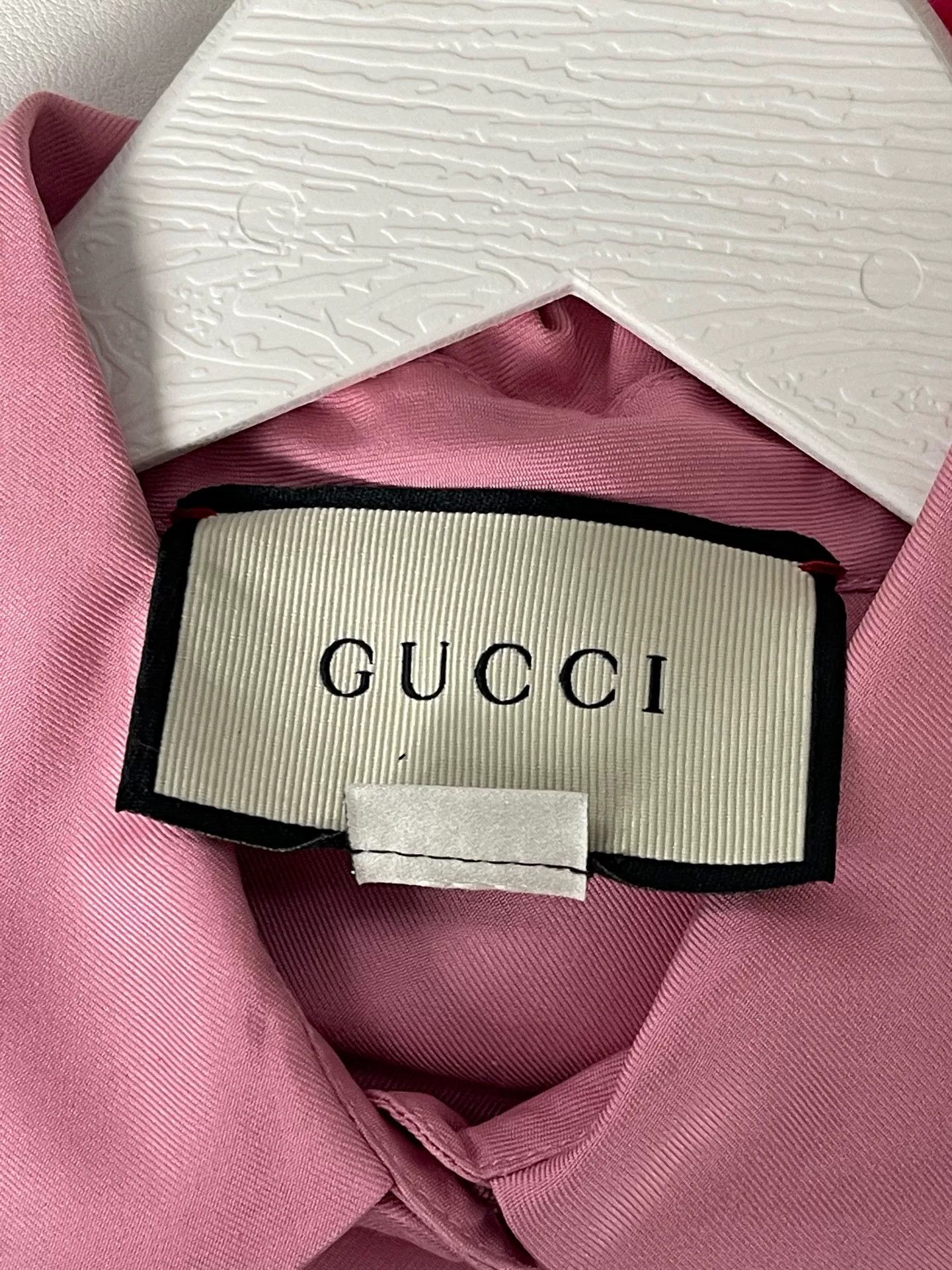 Gucci Gucci Pink Button Up Shirt Size 38 Size XS / US 0-2 / IT 36-38 - 8 Thumbnail