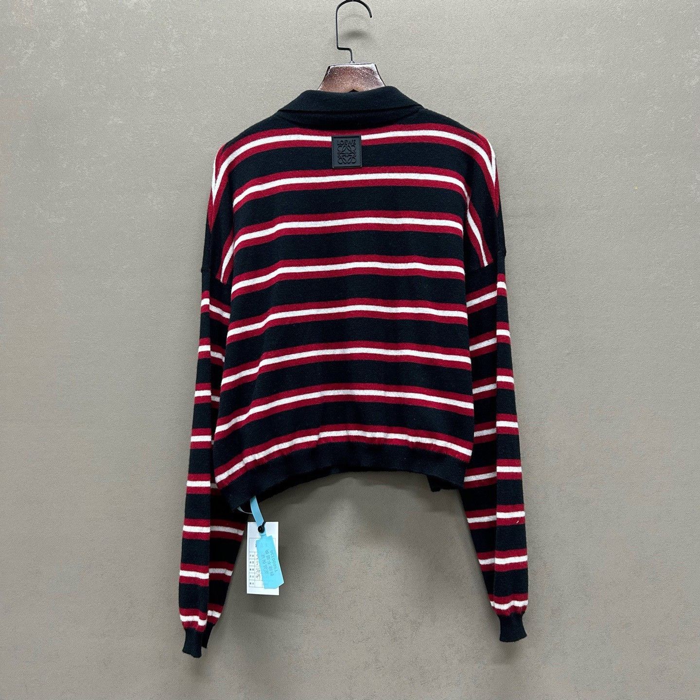 Loewe LOEWE Striped Wool Polo Sweater Size S Size US S / EU 44-46 / 1 - 3 Thumbnail