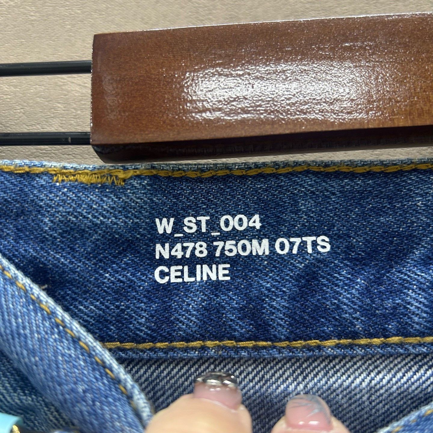 Celine Celine Triomphe Chain Jeans Size 28 Size 28" / US 6 / IT 42 - 5 Thumbnail
