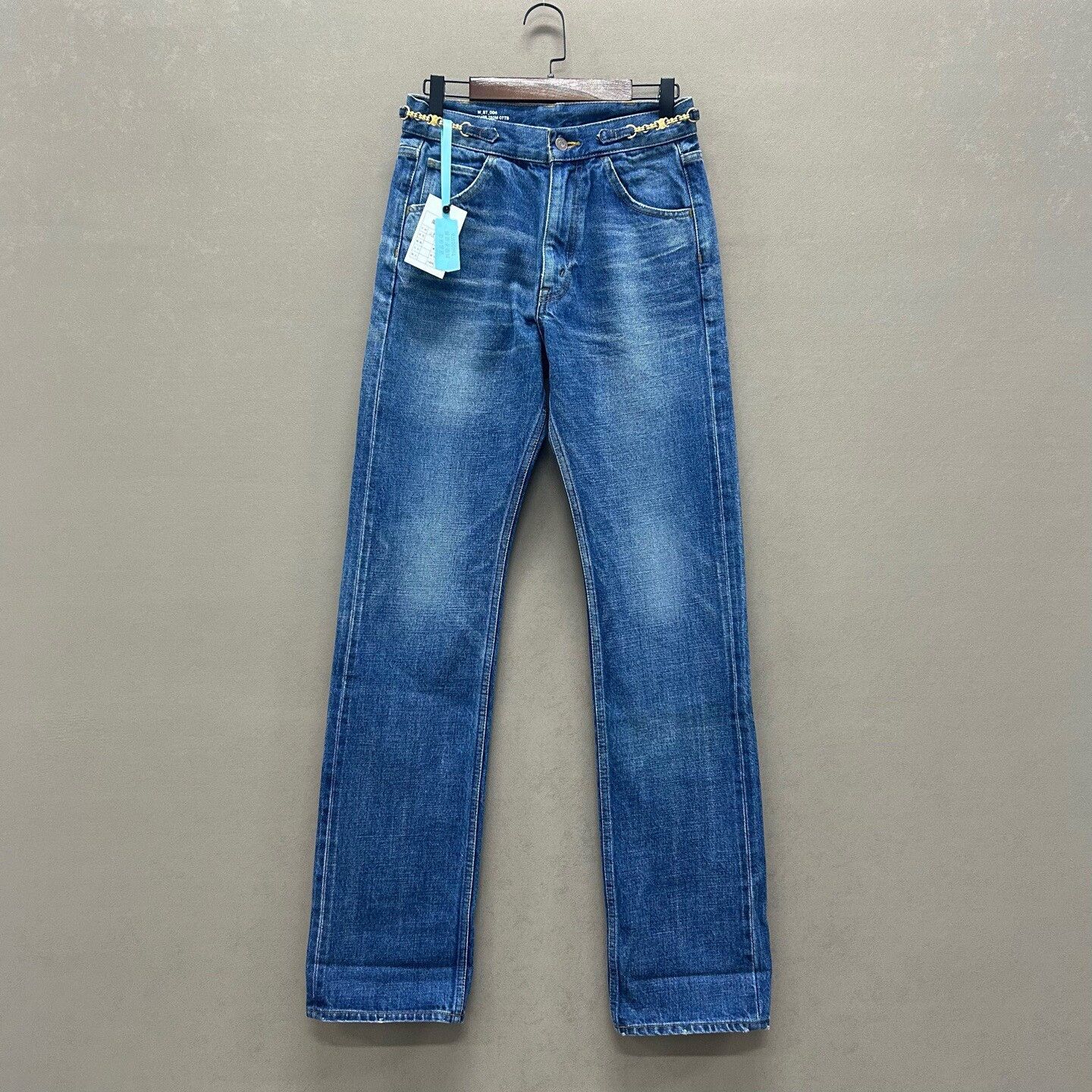 Celine Celine Triomphe Chain Jeans Size 28 Size 28" / US 6 / IT 42 - 2 Thumbnail