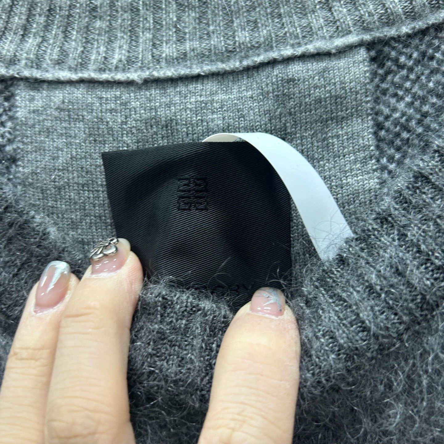 Givenchy Givenchy x Chito Mohair Graphic Sweater Size L Size US L / EU 52-54 / 3 - 4 Thumbnail
