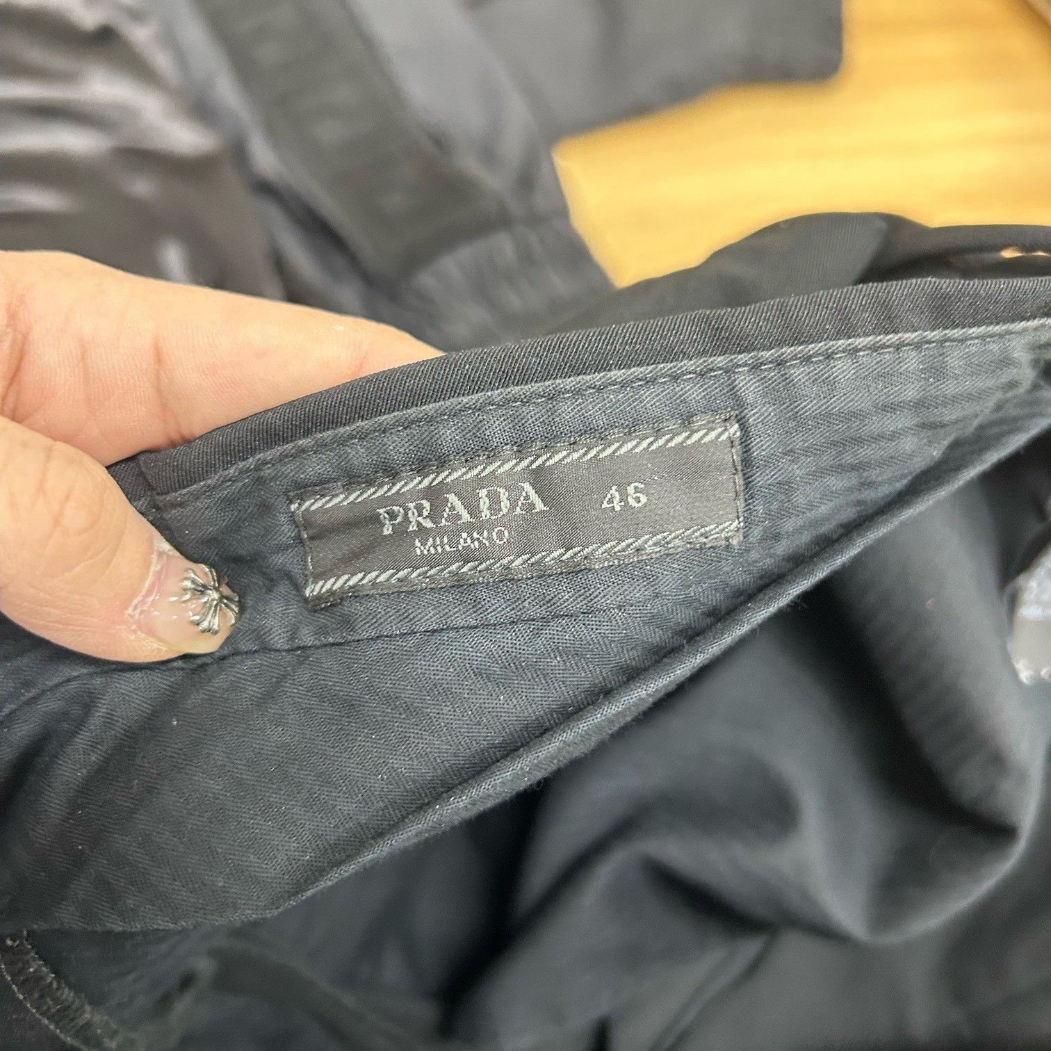 Prada Prada Logo Plaque Casual Pants Size 46 Size US 30 / EU 46 - 5 Thumbnail