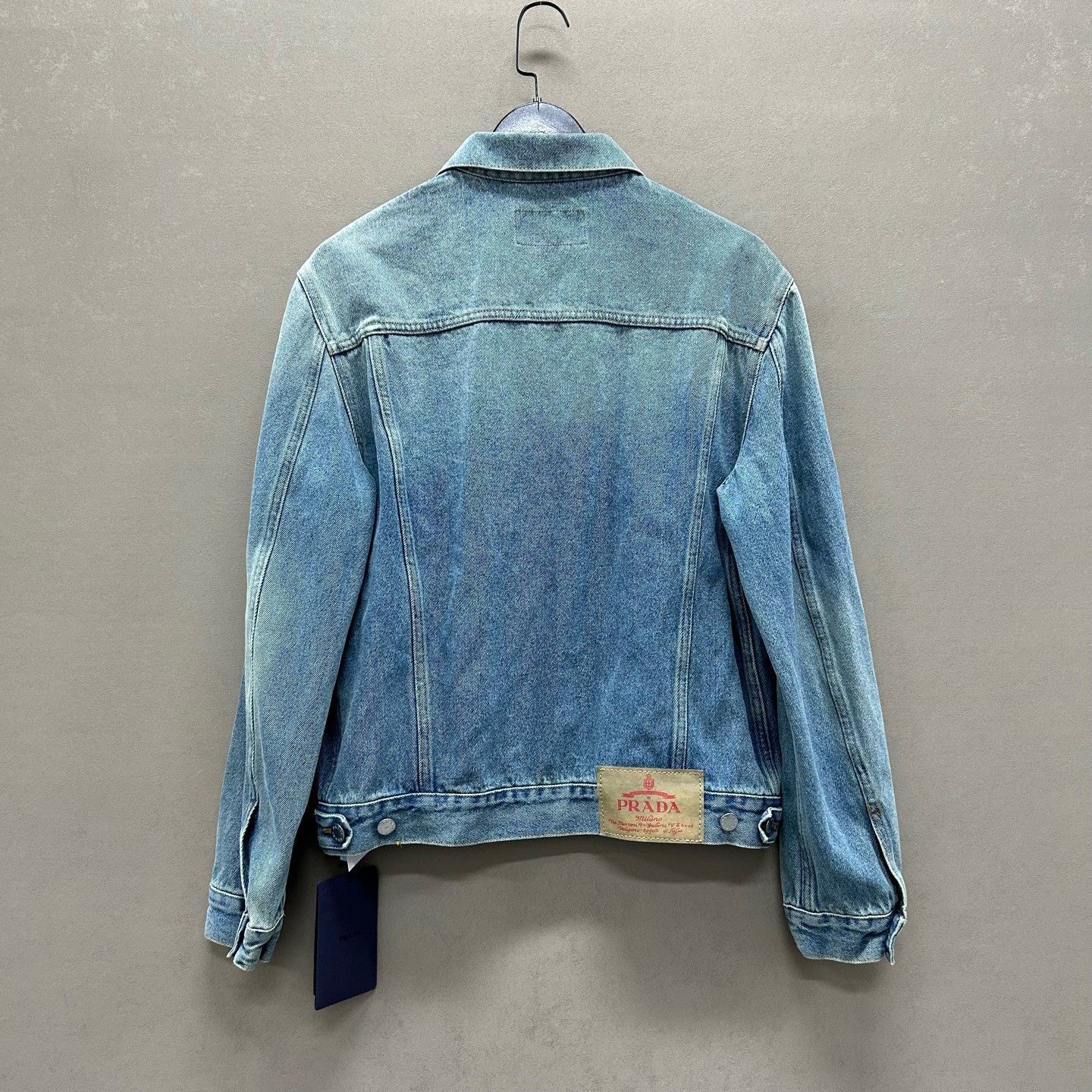 Prada Prada Logo Patch Denim Jacket Size XL Size US XL / EU 56 / 4 - 3 Thumbnail