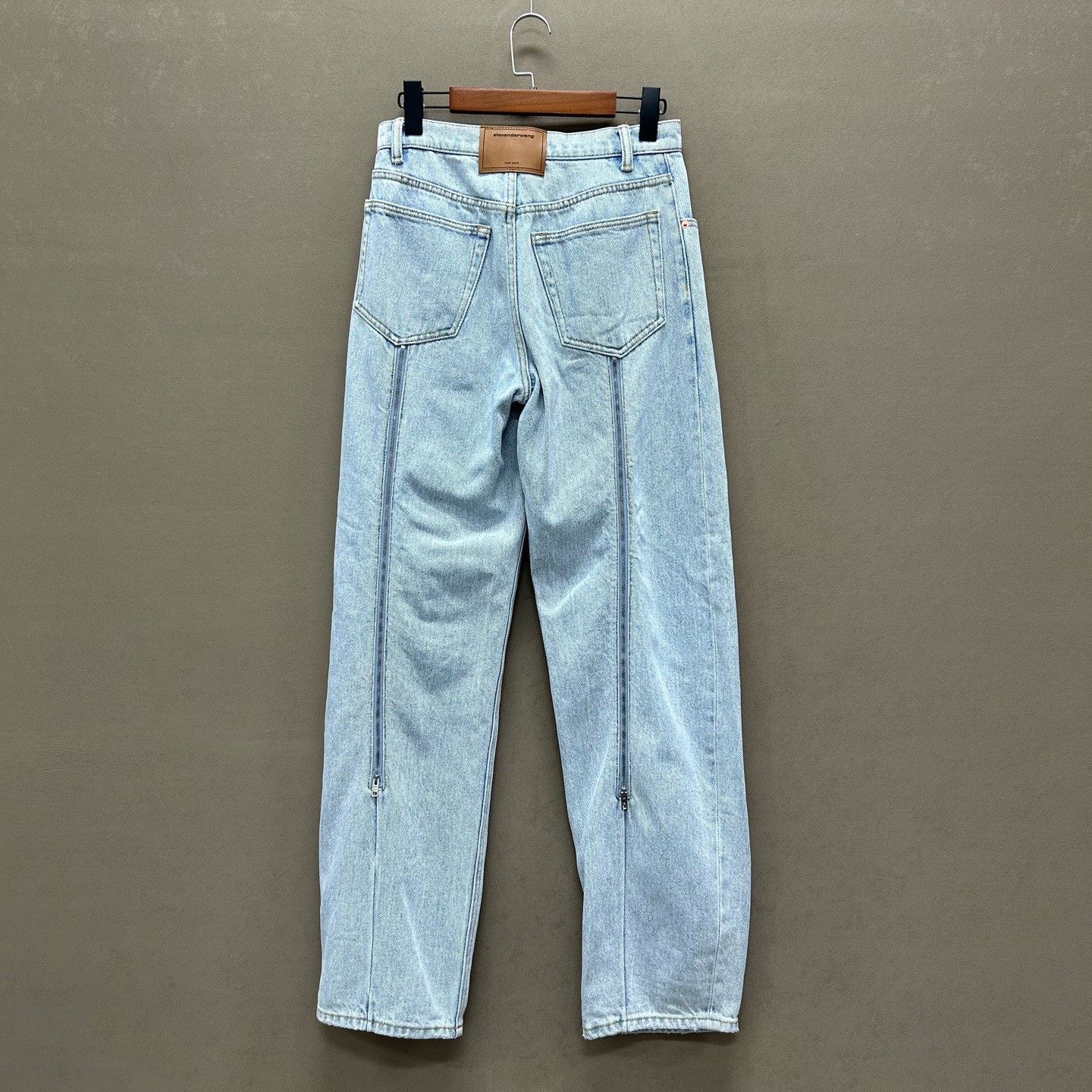 Alexander Wang Alexander Wang Zip Back Jeans Size 24 Size 24" / US 00 / IT 34 - 3 Thumbnail