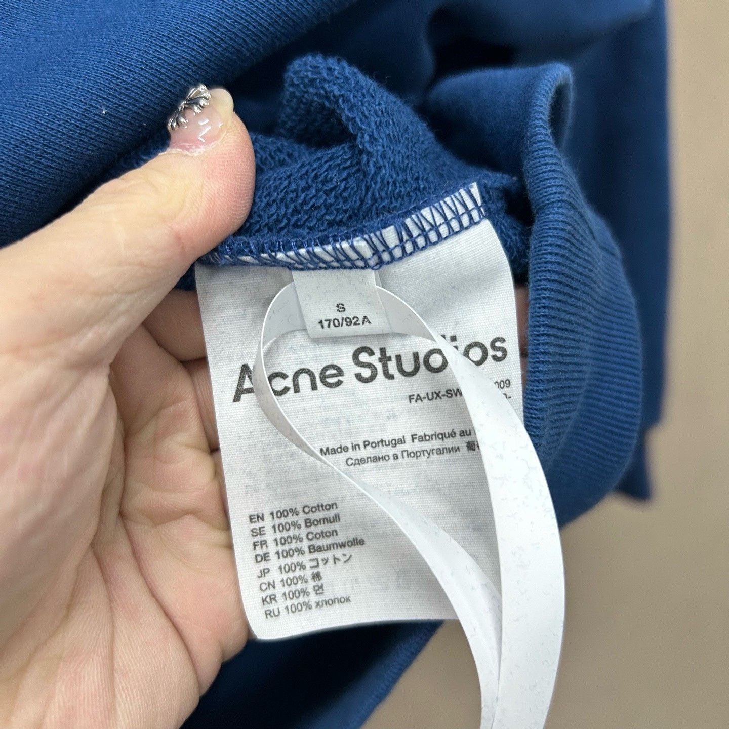 Acne Studios Acne Studios Logo Patch Hoodie Size S Size US M / EU 48-50 / 2 - 5 Thumbnail