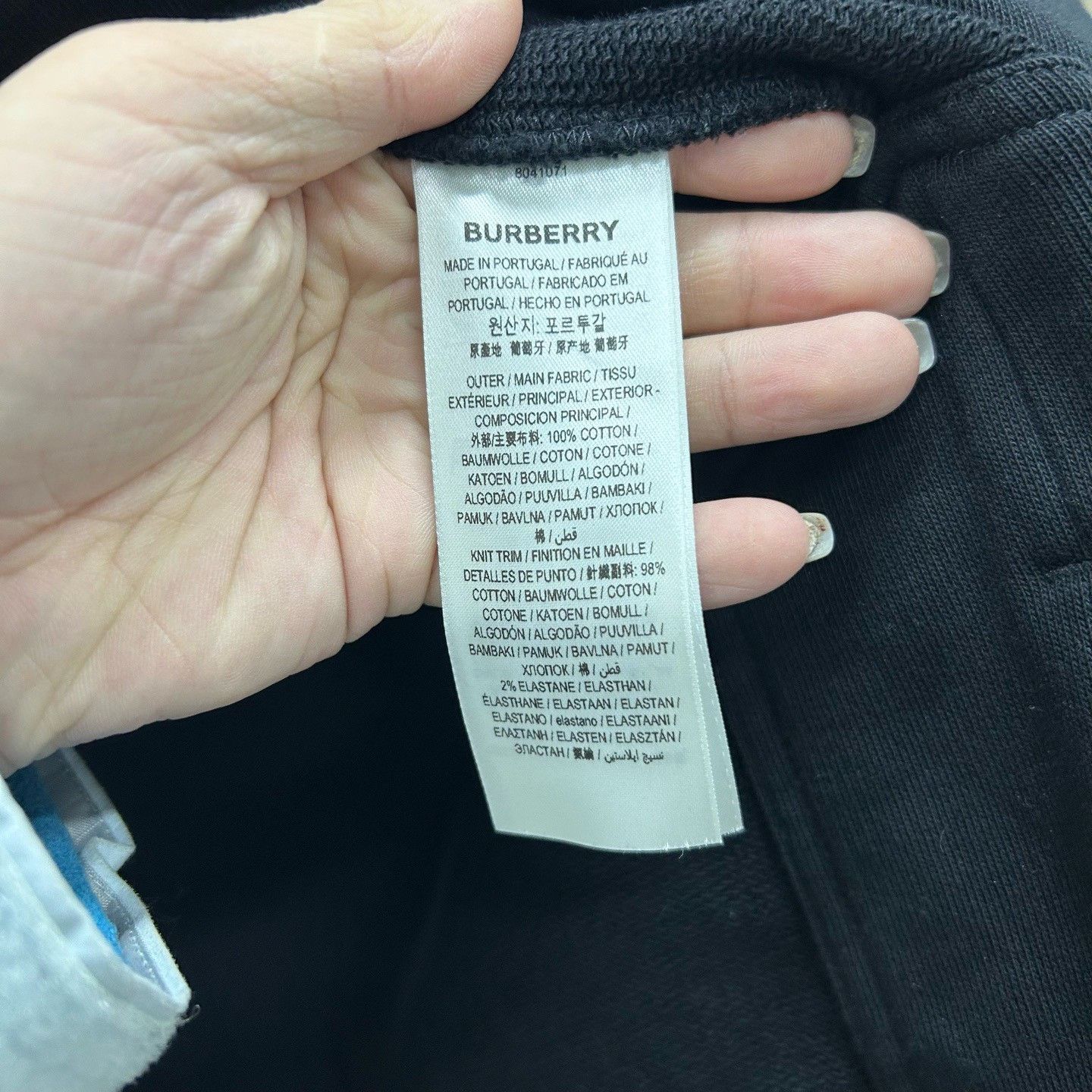 Burberry Burberry Check Lined Zip Up Hoodie Size M Size US M / EU 48-50 / 2 - 5 Thumbnail