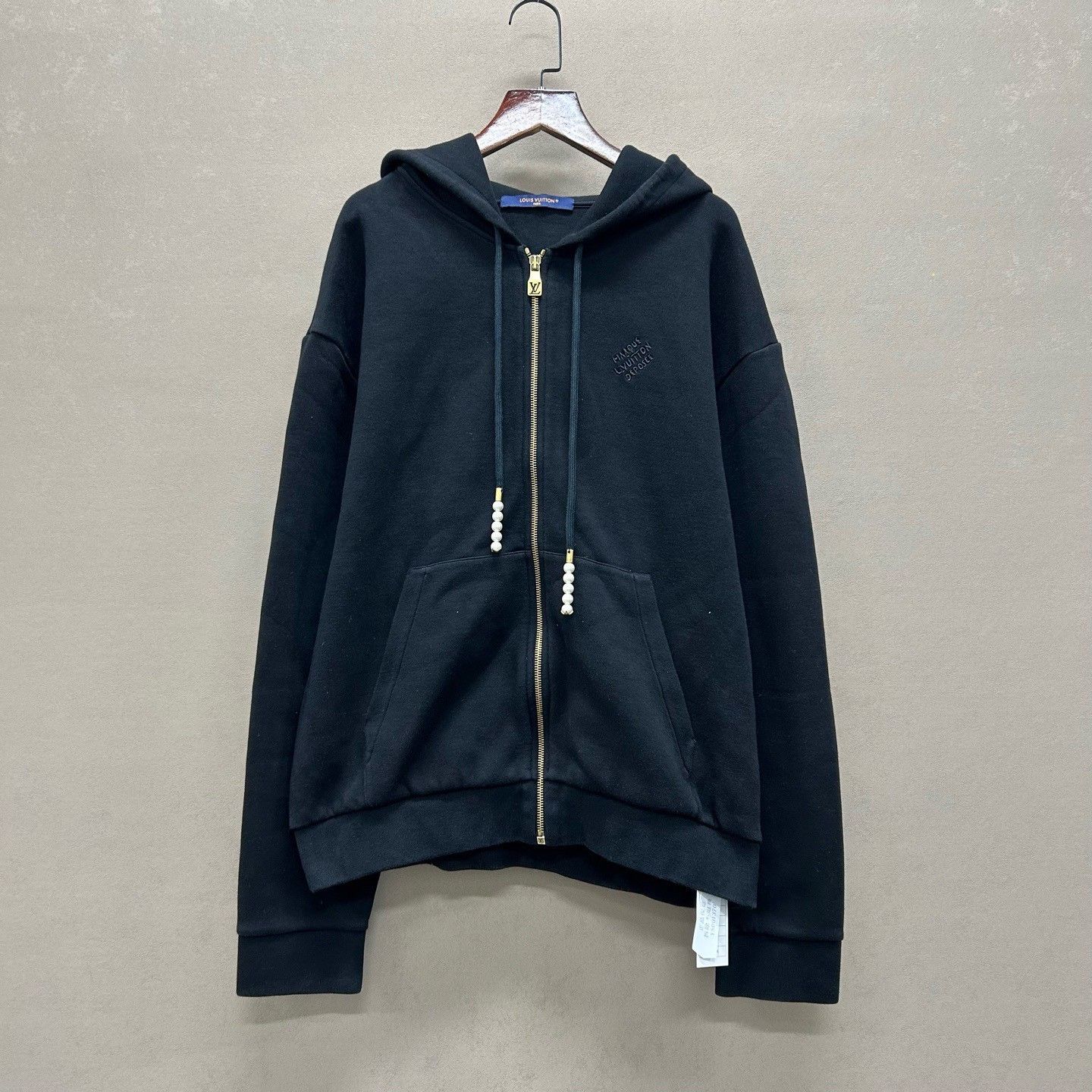 Louis Vuitton Louis Vuitton Pearl Zip Hoodie Size L Size US L / EU 52-54 / 3 - 2 Thumbnail