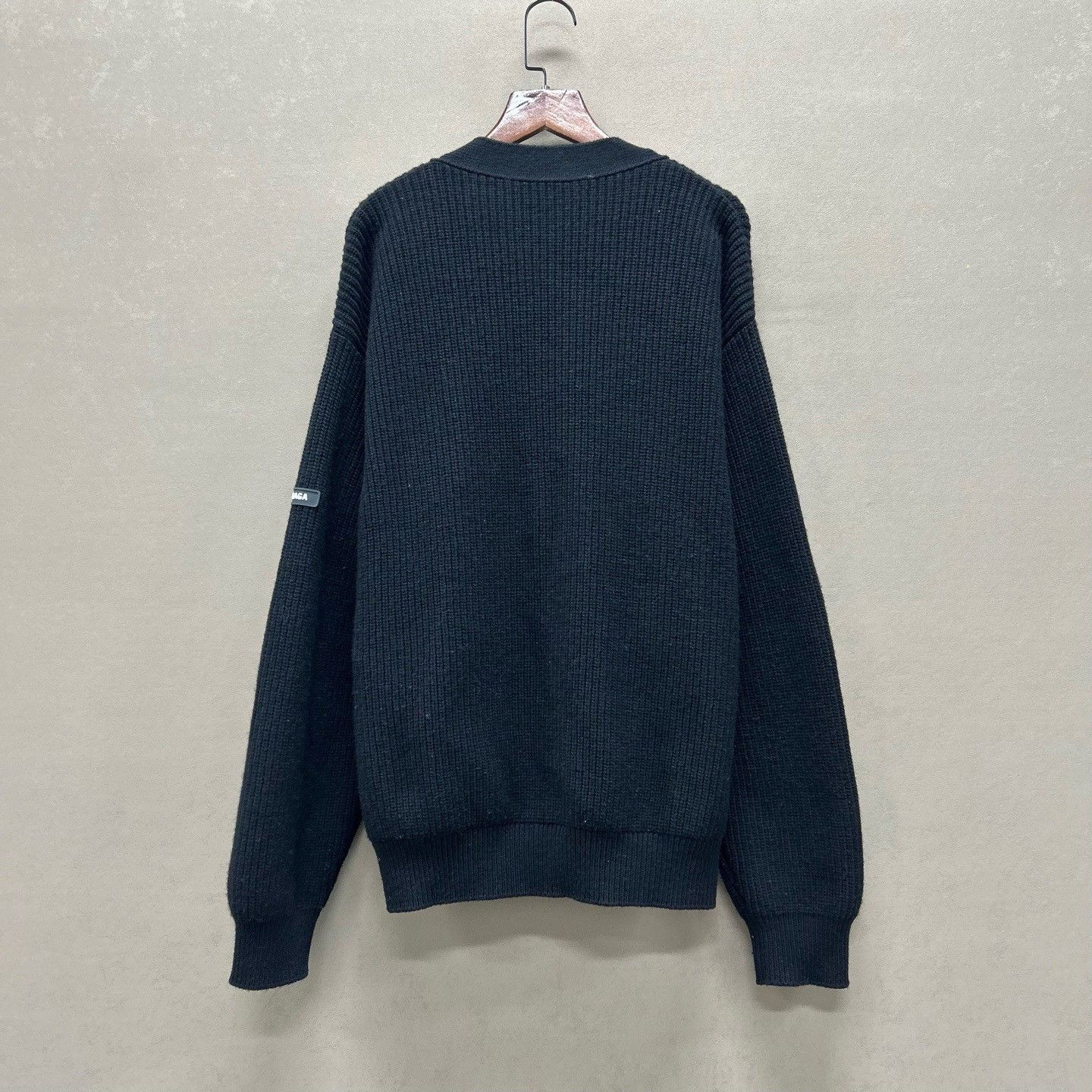Balenciaga Balenciaga Logo Sleeve Cardigan XS Size US XS / EU 42 / 0 - 4 Thumbnail