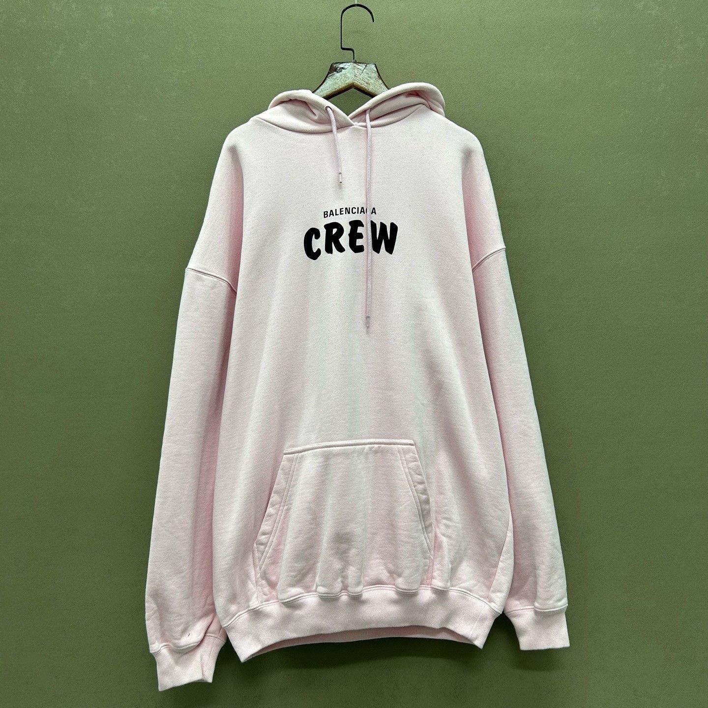 Balenciaga Balenciaga Crew Logo Hoodie Pink Size XS Size US XS / EU 42 / 0 - 2 Thumbnail
