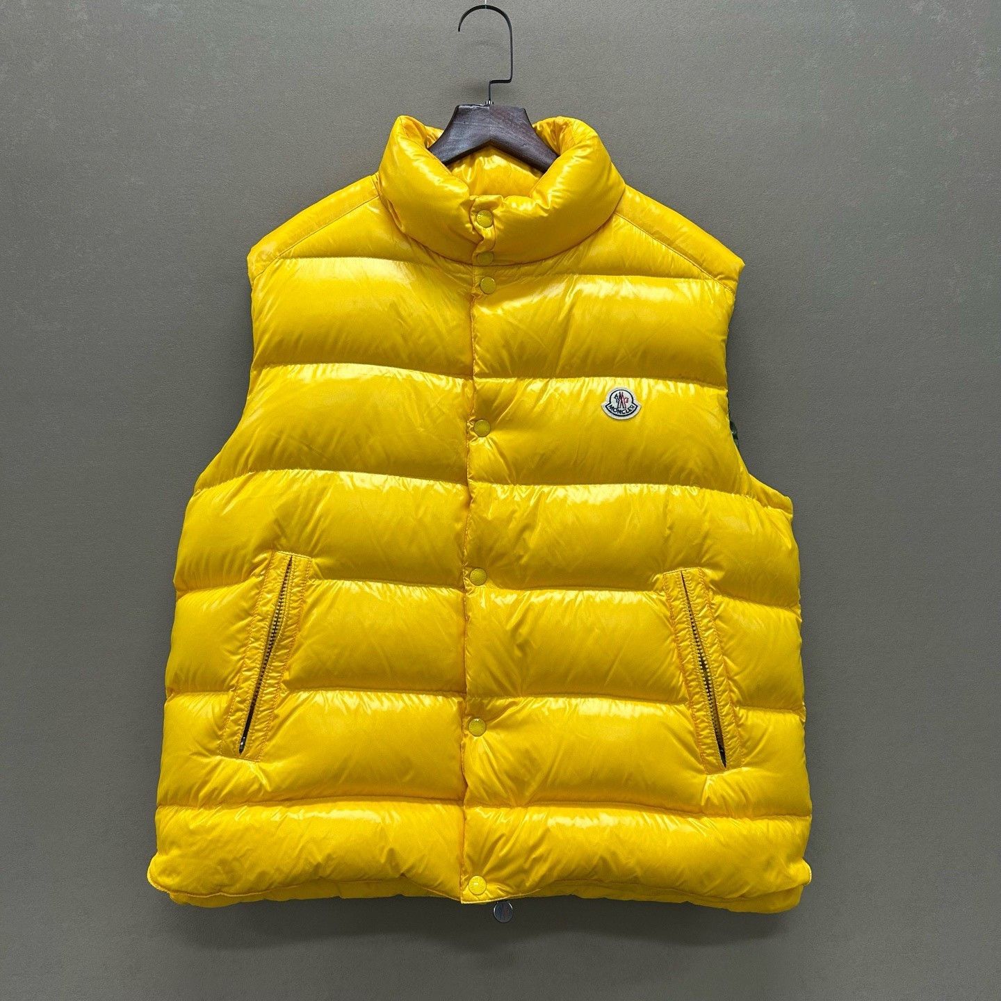 Moncler Moncler Yellow Tib Down Vest Size XXL Size US XXL / EU 58 / 5 - 2 Thumbnail