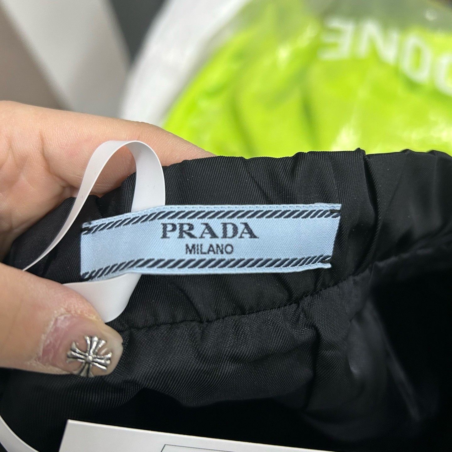 Prada Prada Plaid Mini Skirt Size 36 Size 25" / US 0 / IT 36 - 4 Thumbnail