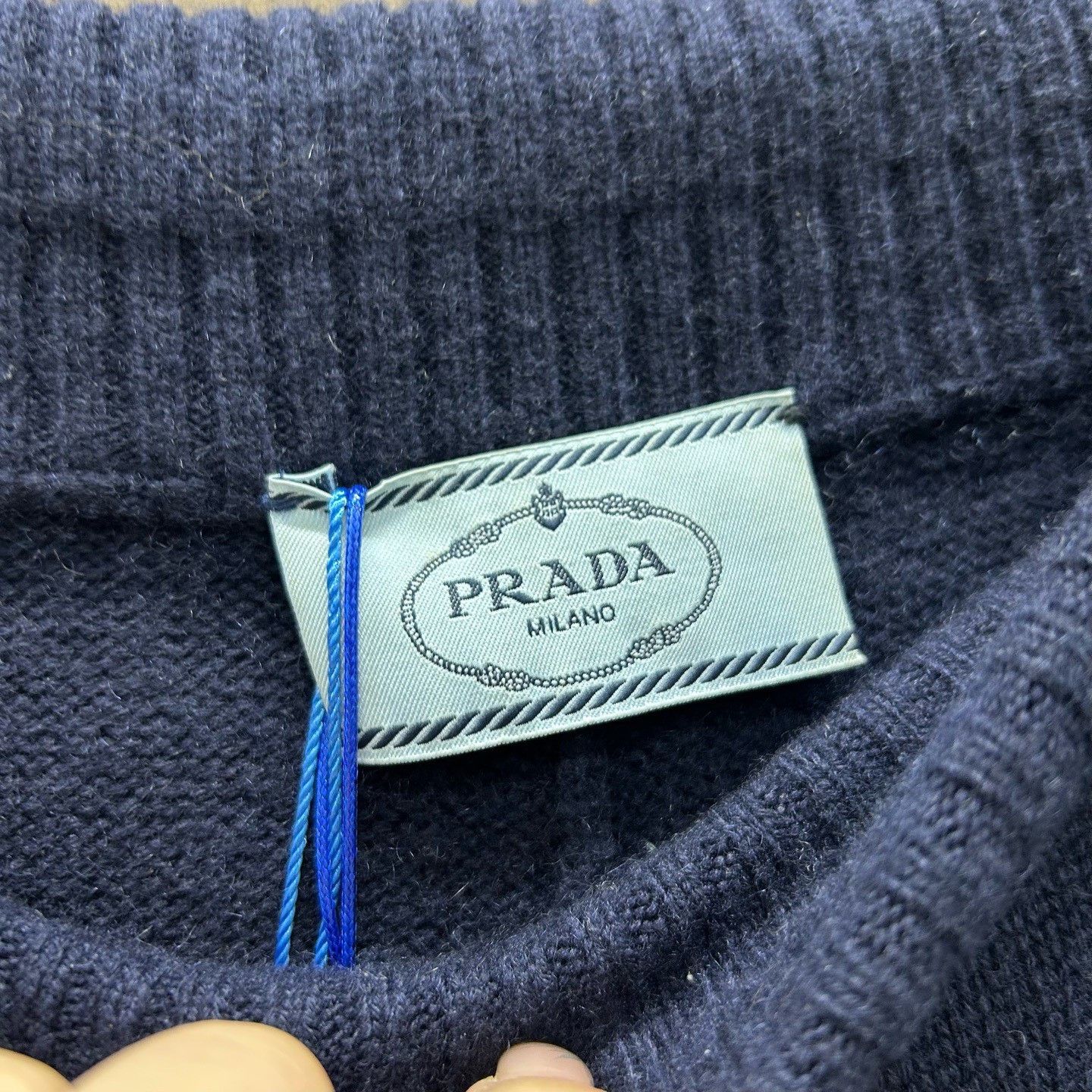 Prada Prada Logo Knit Joggers Size IT 40 Size 27" / US 4 / IT 40 - 4 Thumbnail