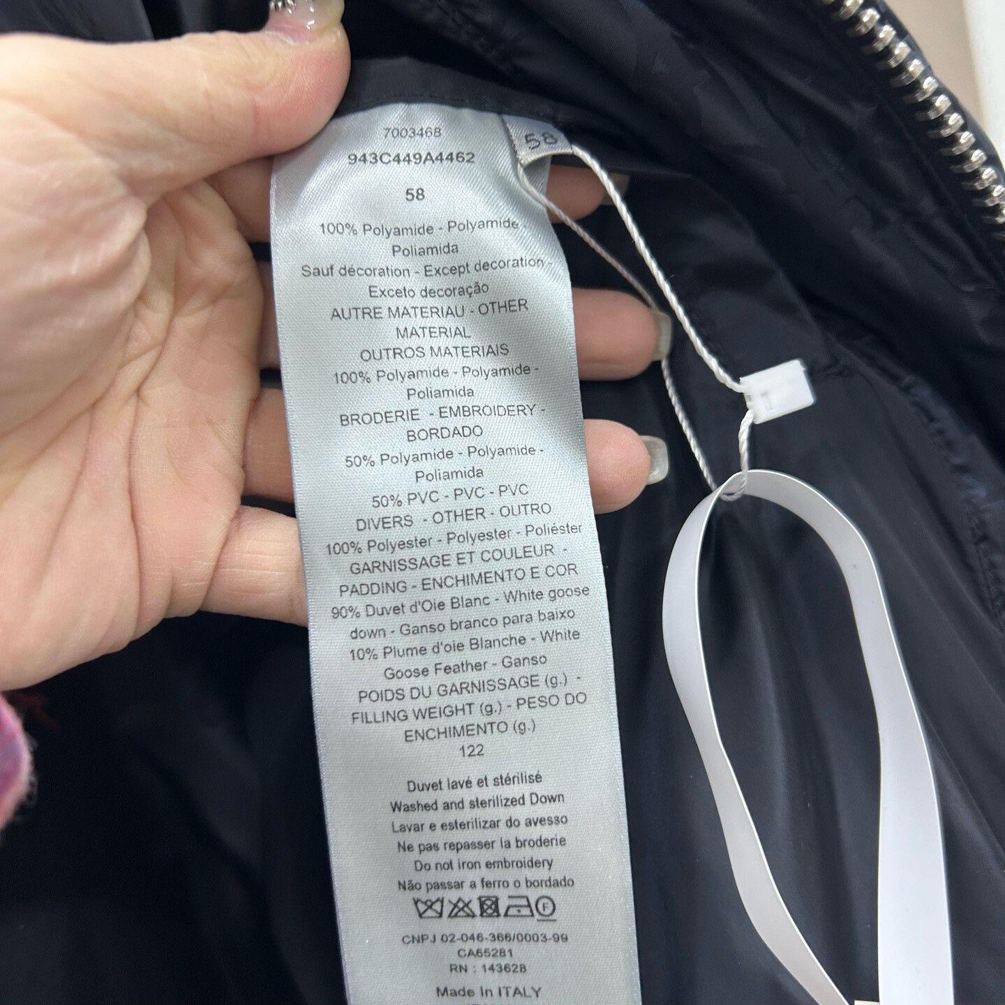 Dior Dior Oblique Down Jacket Size 58 Size US XXL / EU 58 / 5 - 5 Thumbnail