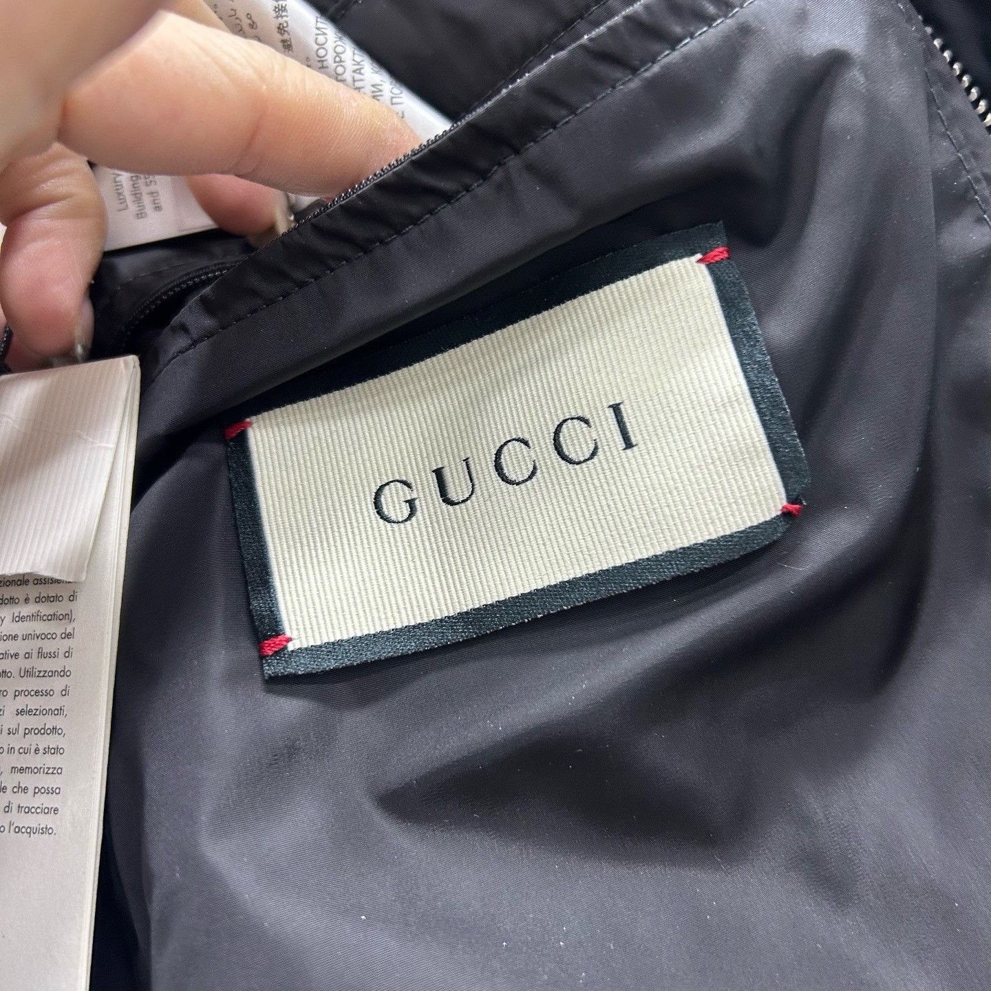 Gucci Gucci Jacquard Logo Tape Puffer Jacket Size L Size US L / EU 52-54 / 3 - 4 Thumbnail