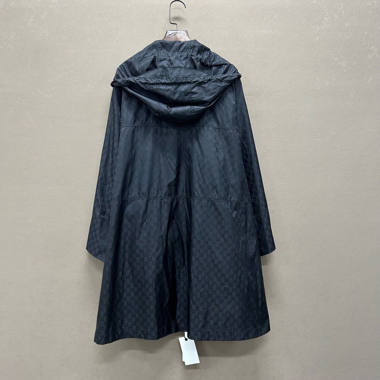 Gucci Gucci Black Logo Hooded Jacket Size 36 Size XS / US 0-2 / IT 36-38 - 3 Thumbnail