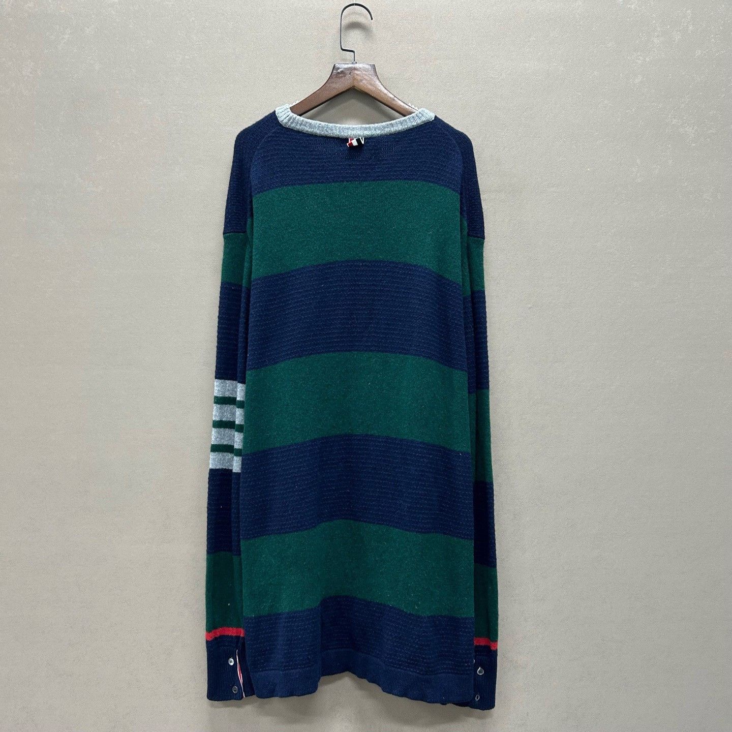 Thom Browne Thom Browne Striped Wool Sweater Size XL Size US XL / EU 56 / 4 - 3 Thumbnail