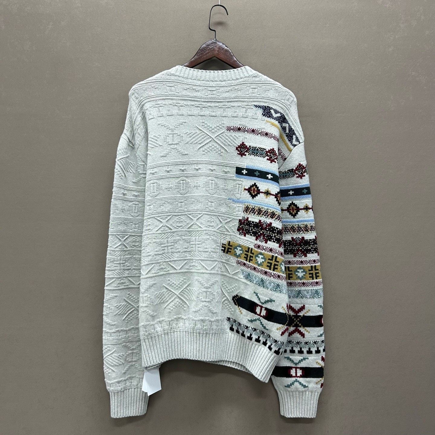 Hermes Hermès Patterned Wool Knit Sweater Size XXL Size US XXL / EU 58 / 5 - 3 Thumbnail