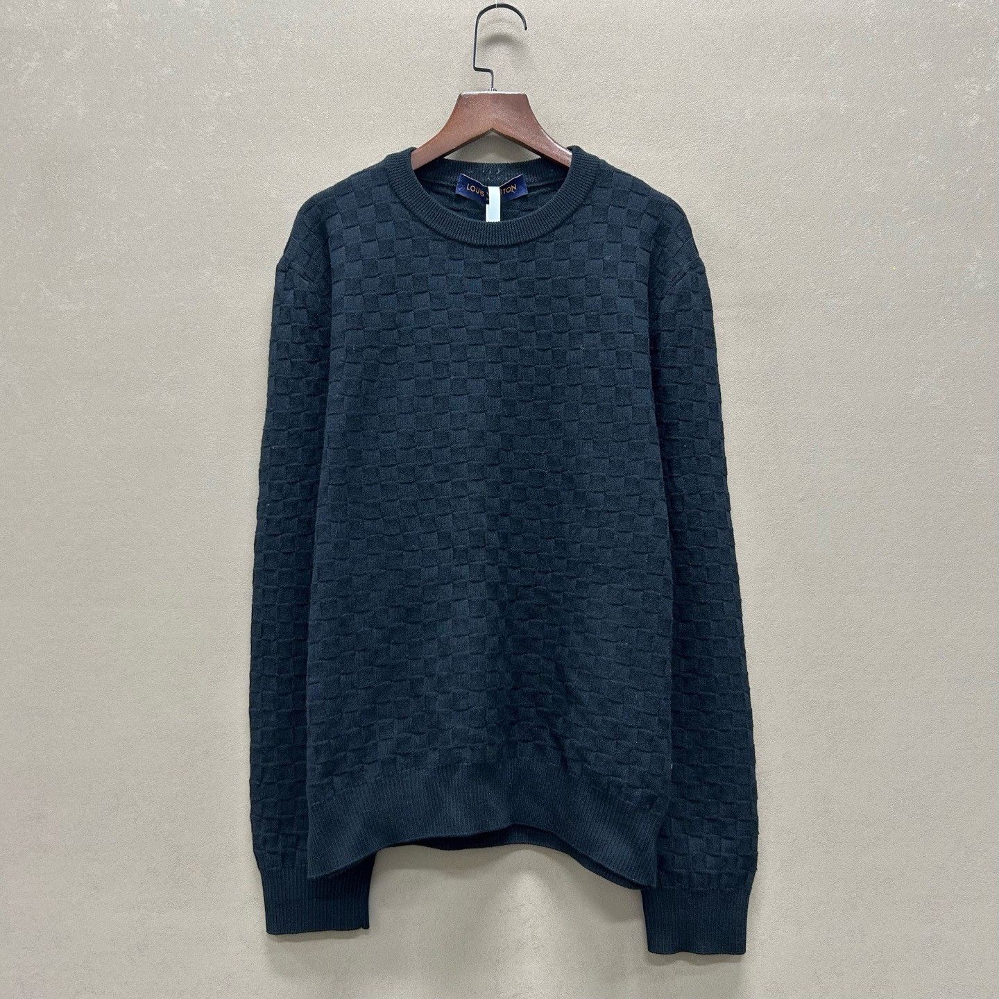 Louis Vuitton Louis Vuitton Damier Knit Sweater Size M Size US M / EU 48-50 / 2 - 2 Thumbnail