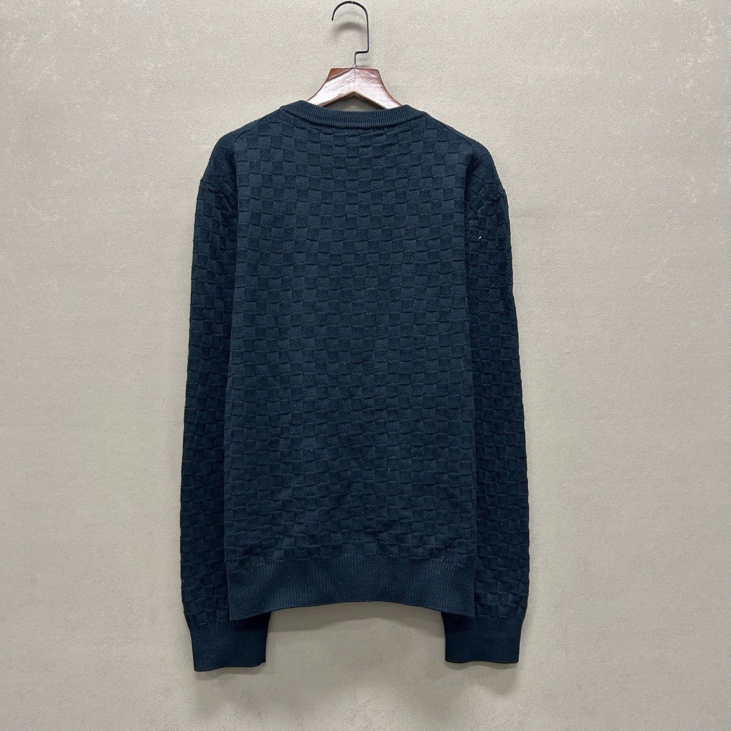 Louis Vuitton Louis Vuitton Damier Knit Sweater Size M Size US M / EU 48-50 / 2 - 3 Thumbnail