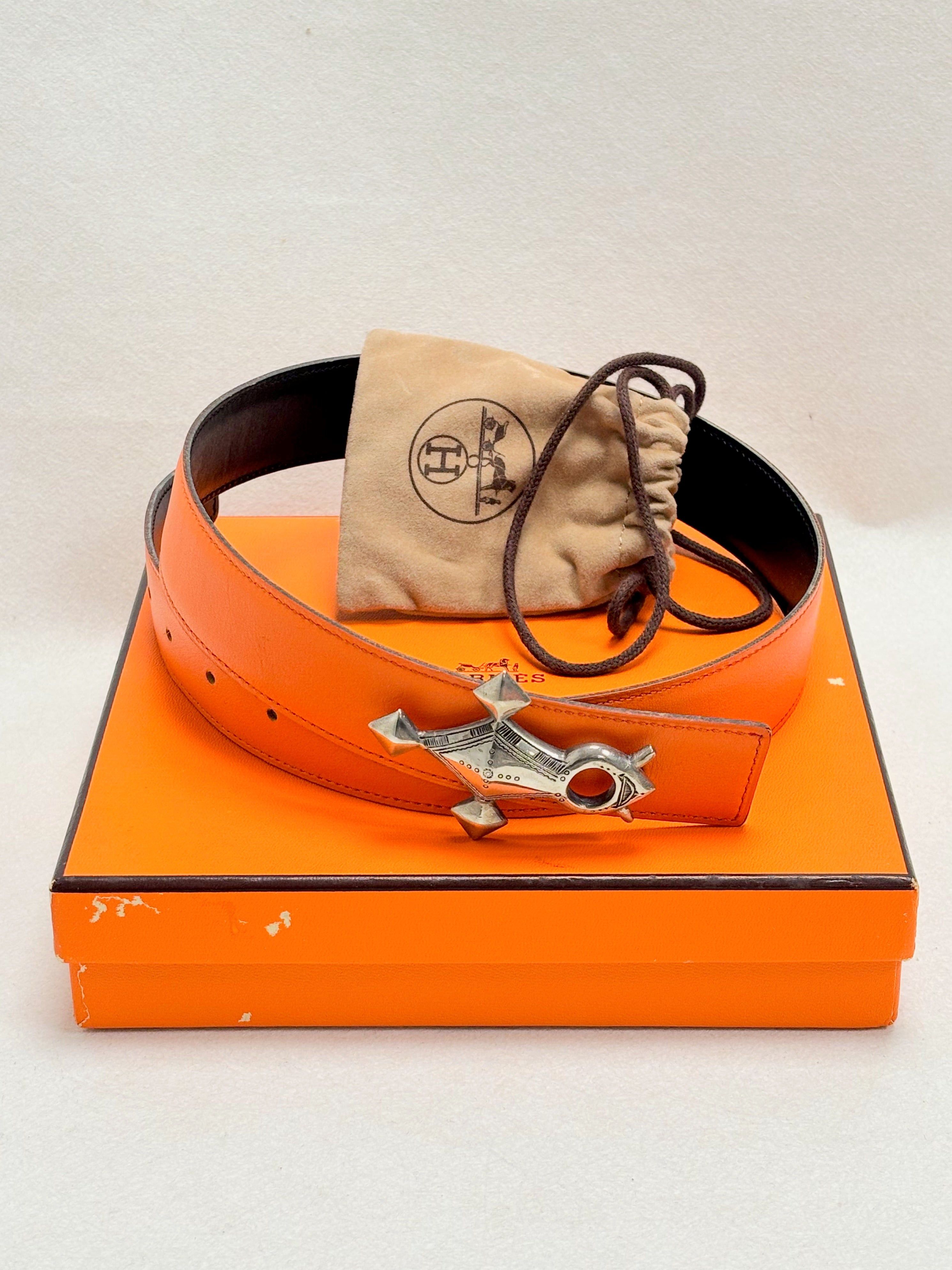 Other HERMÈS Ceinture Réversible Touareg Size ONE SIZE - 3 Thumbnail