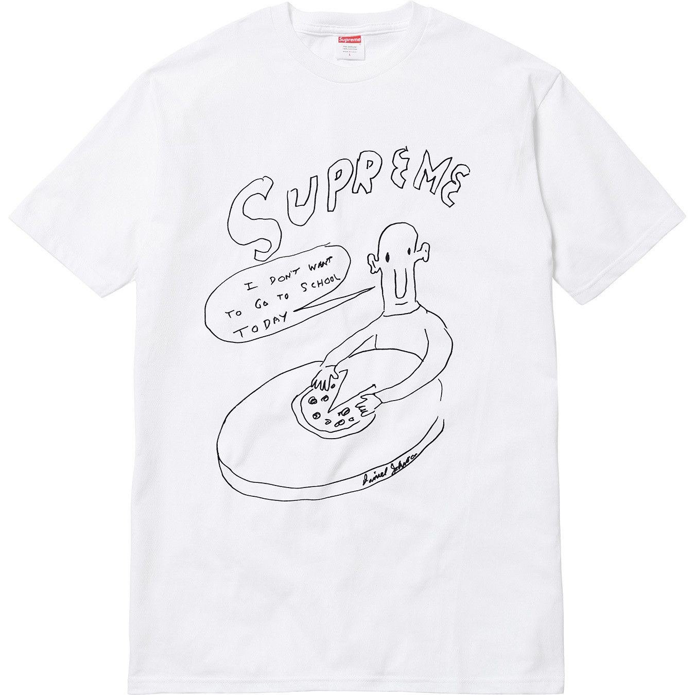 Supreme pizza tee on sale