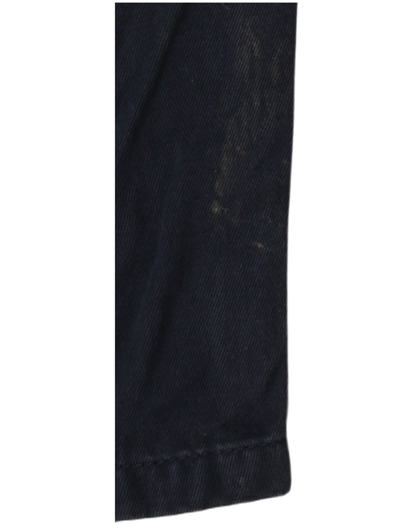 Carhartt Mens Straight Chino Trousers W28 L25 Navy Blue Cotton Size US 28 / EU 44 - 3 Thumbnail