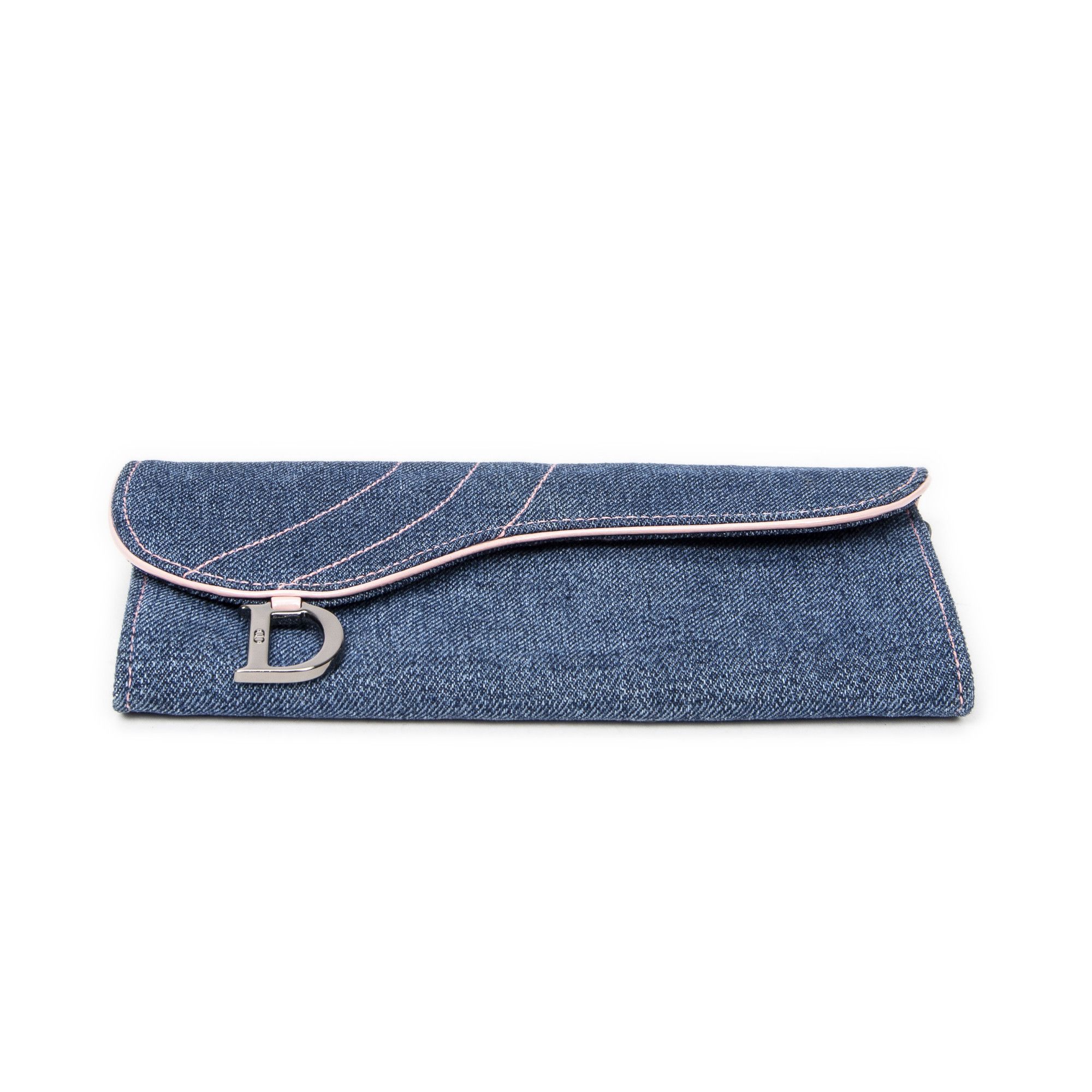 Dior Long Jean Saddle Wallet Size ONE SIZE - 3 Thumbnail