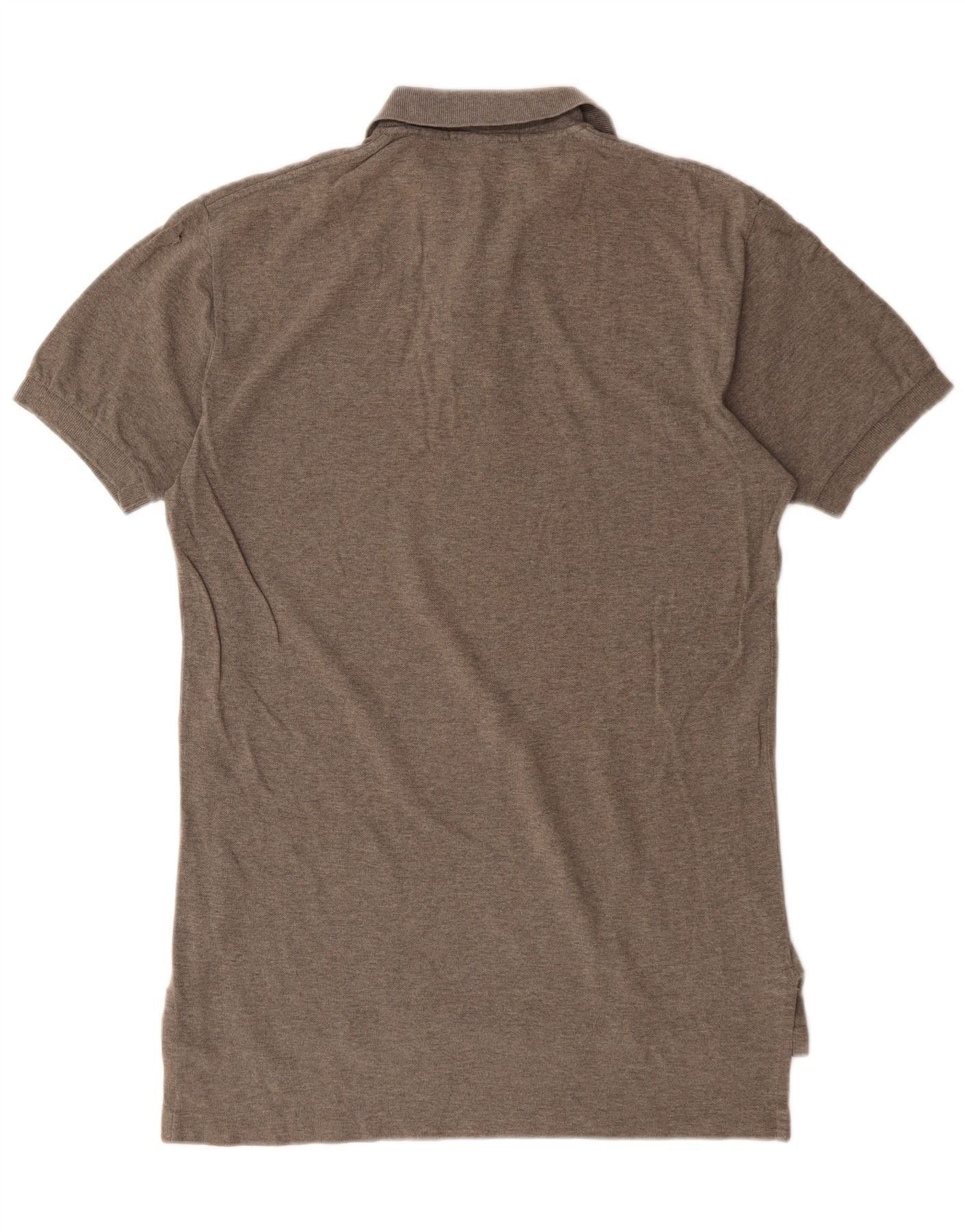 Polo Ralph Lauren Mens Polo Shirt Small Brown Cotton Size US M / EU 48-50 / 2 - 2 Thumbnail