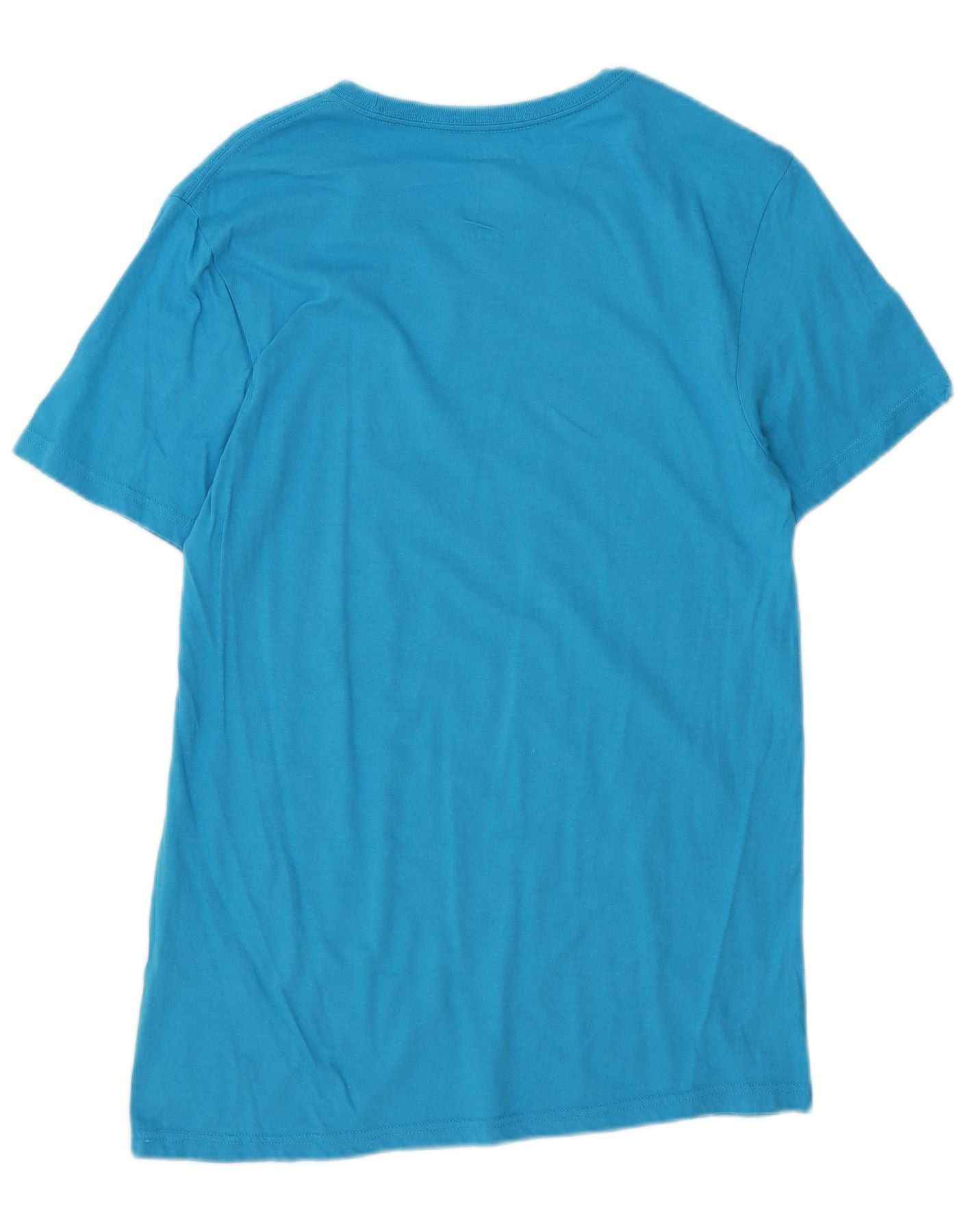 Polo Ralph Lauren Mens Classic Fit T-Shirt Top Medium Blue Cotton Size US M / EU 48-50 / 2 - 2 Thumbnail