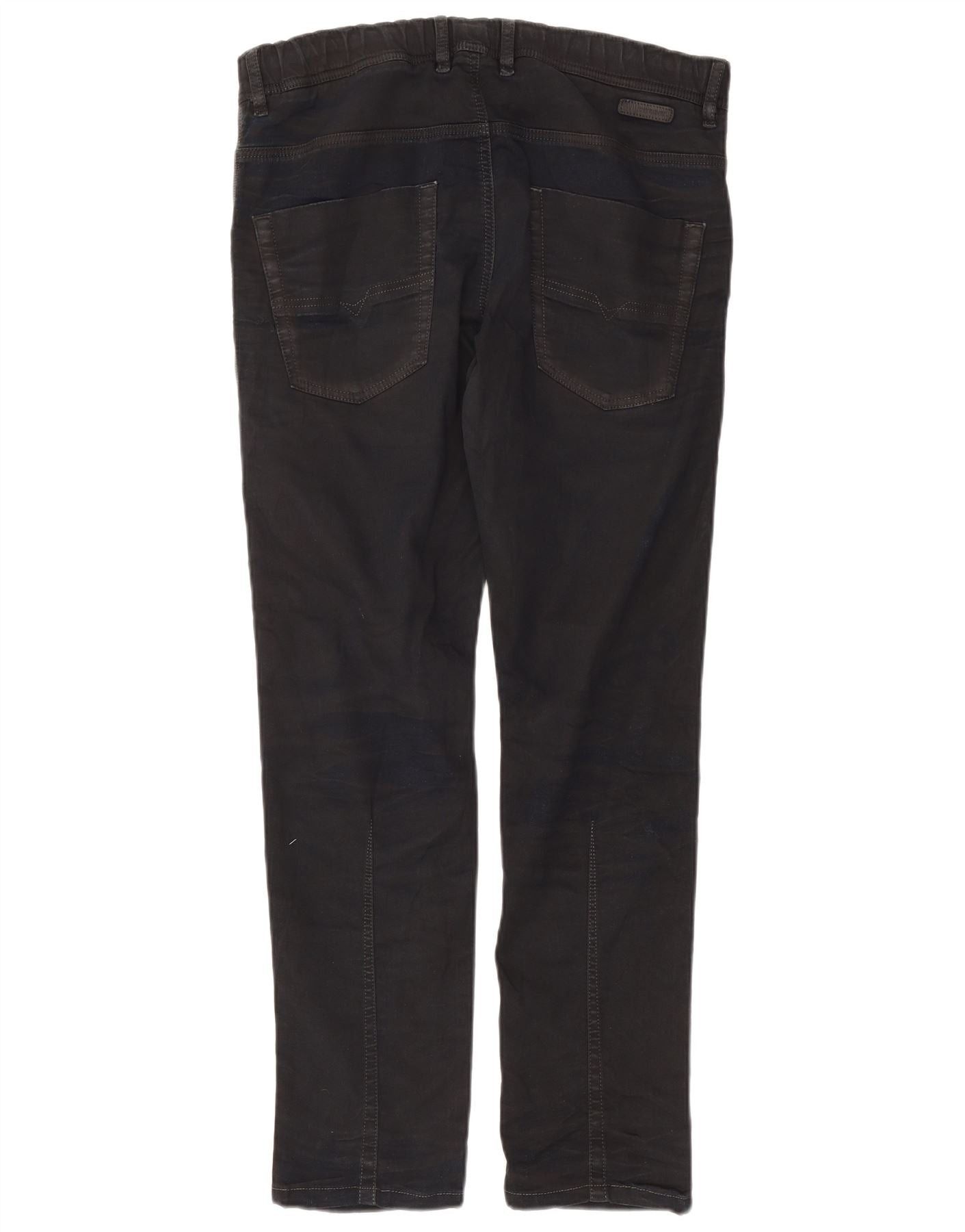 Diesel Womens Jegging Jeans W32 L31 Navy Blue Cotton Size 24" / US 00 / IT 34 - 2 Thumbnail