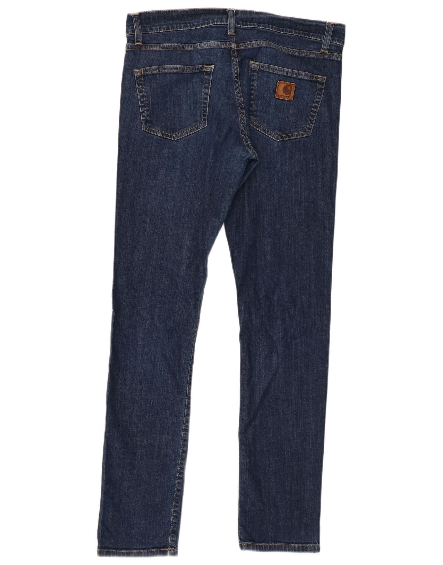 Carhartt Mens Skinny Jeans W31 L32 Blue Cotton Size US 31 - 2 Thumbnail