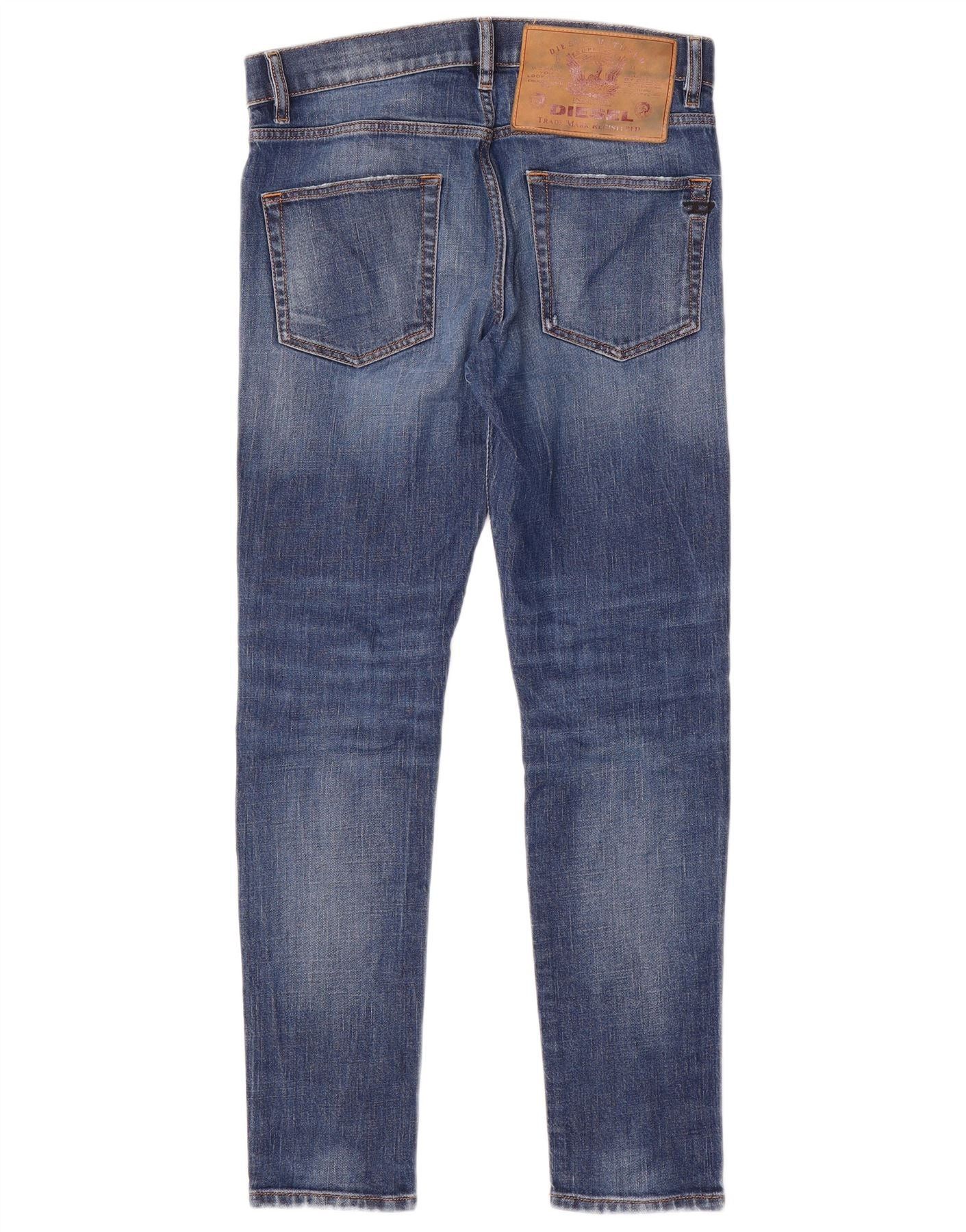 Diesel Womens Slim Jeans W30 L30 Blue Cotton Size 42" / US 20 - 2 Thumbnail