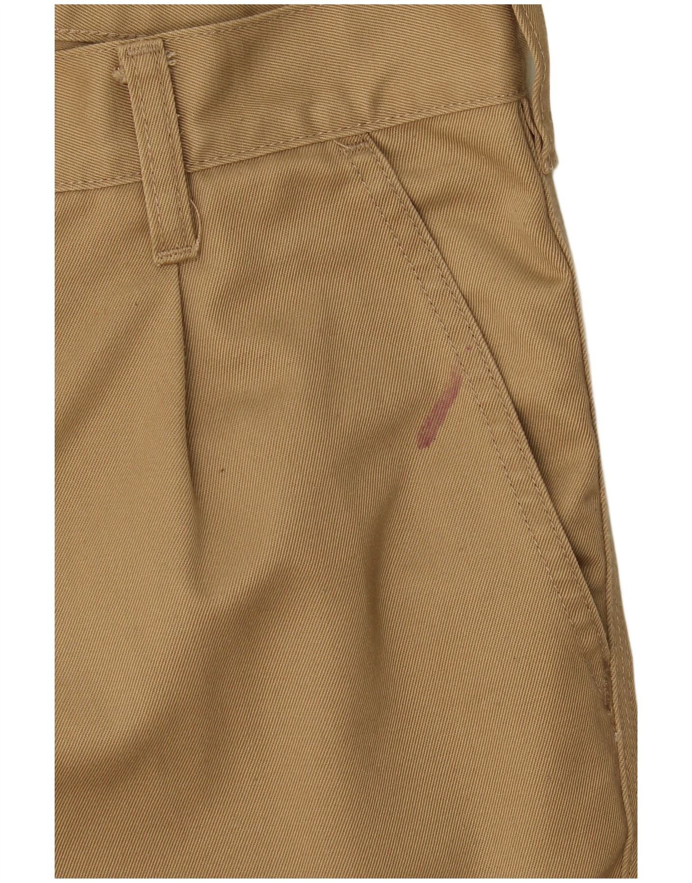 Carhartt Mens Pegged Chino Trousers W30 L27 Beige Polyester Size US 30 / EU 46 - 3 Thumbnail