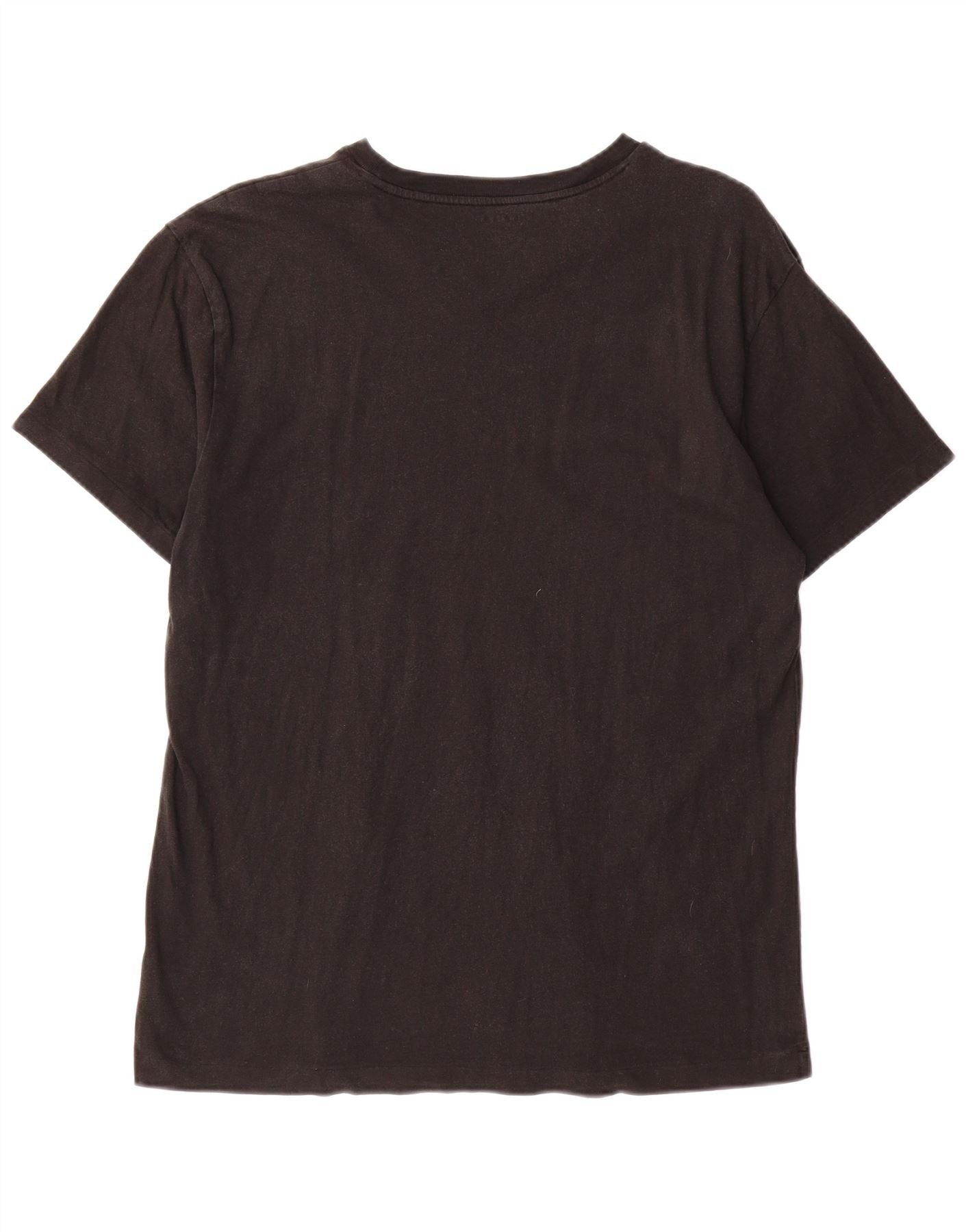 Polo Ralph Lauren Mens T-Shirt Top Medium Black Cotton Size US M / EU 48-50 / 2 - 2 Thumbnail